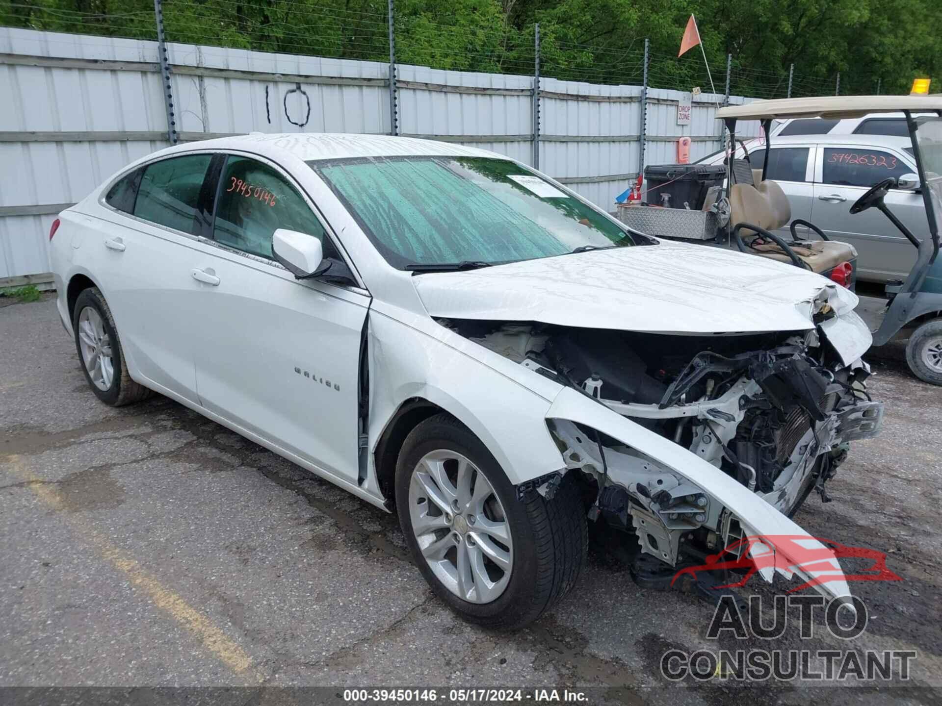 CHEVROLET MALIBU 2017 - 1G1ZE5ST5HF118351