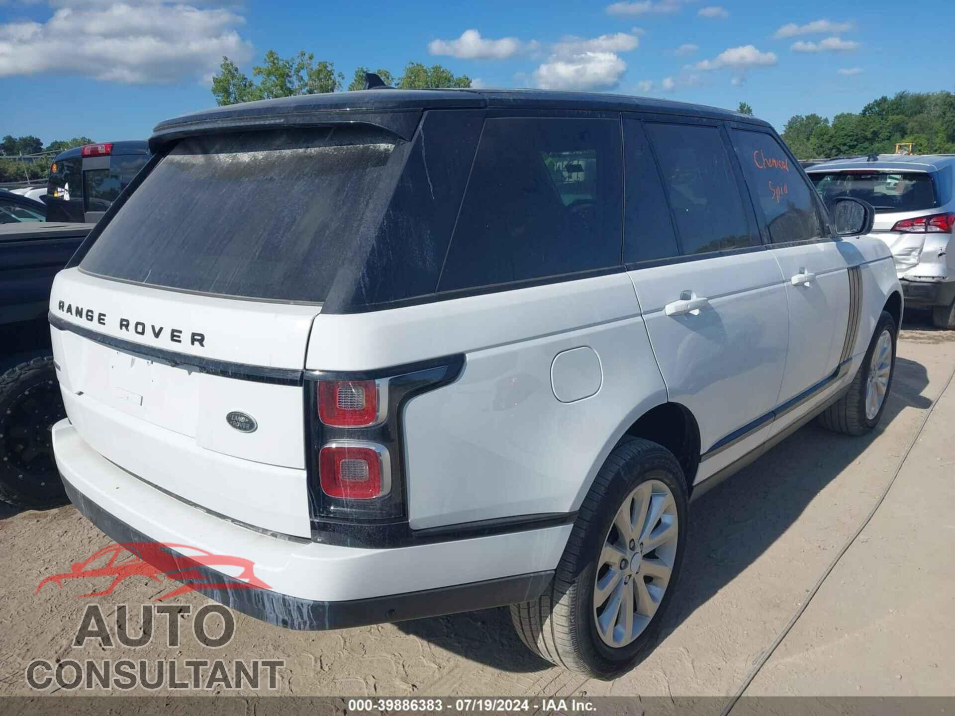 LAND ROVER RANGE ROVER 2016 - SALGS2VF5GA257802