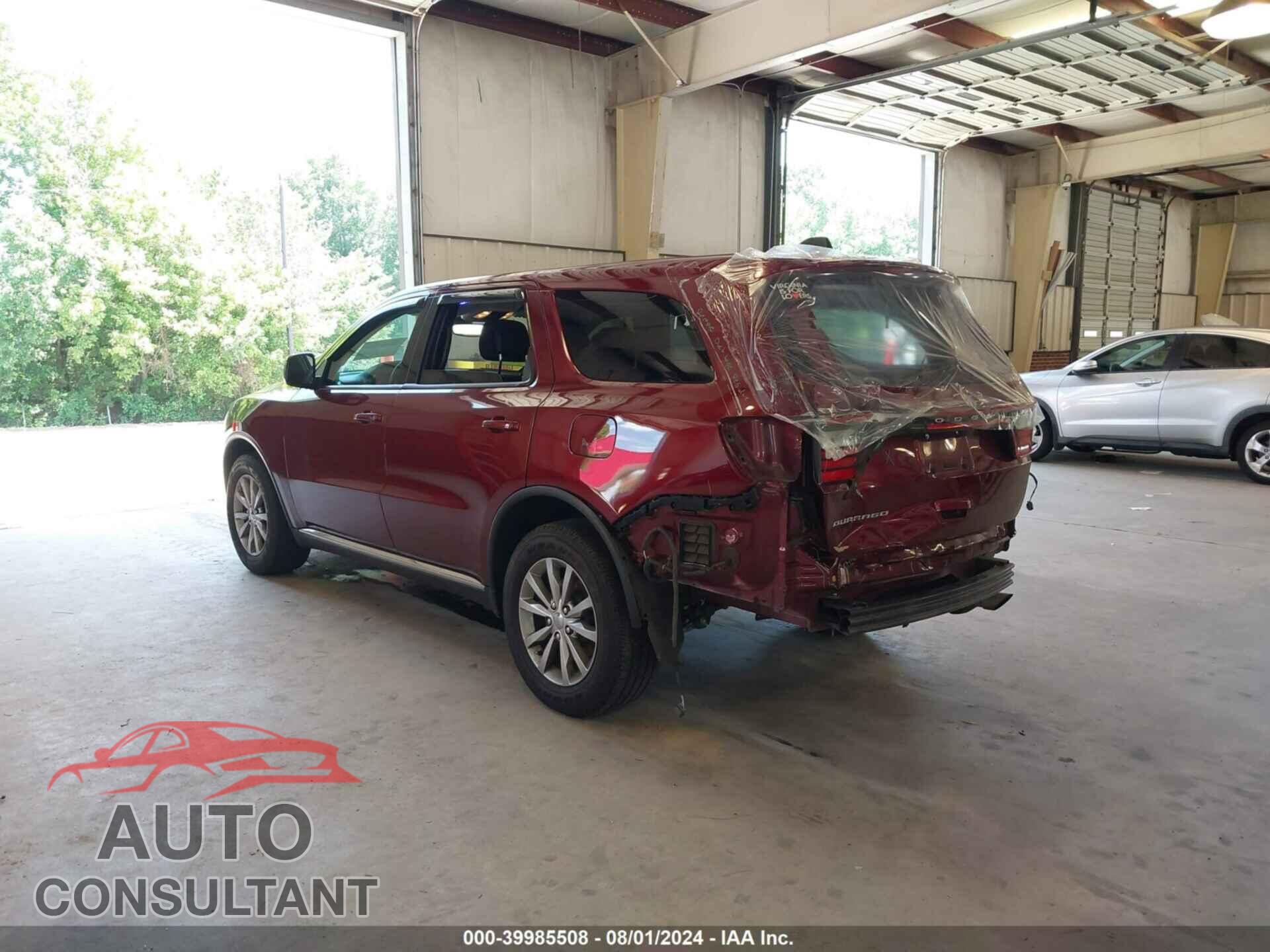 DODGE DURANGO 2017 - 1C4RDHAG5HC610900