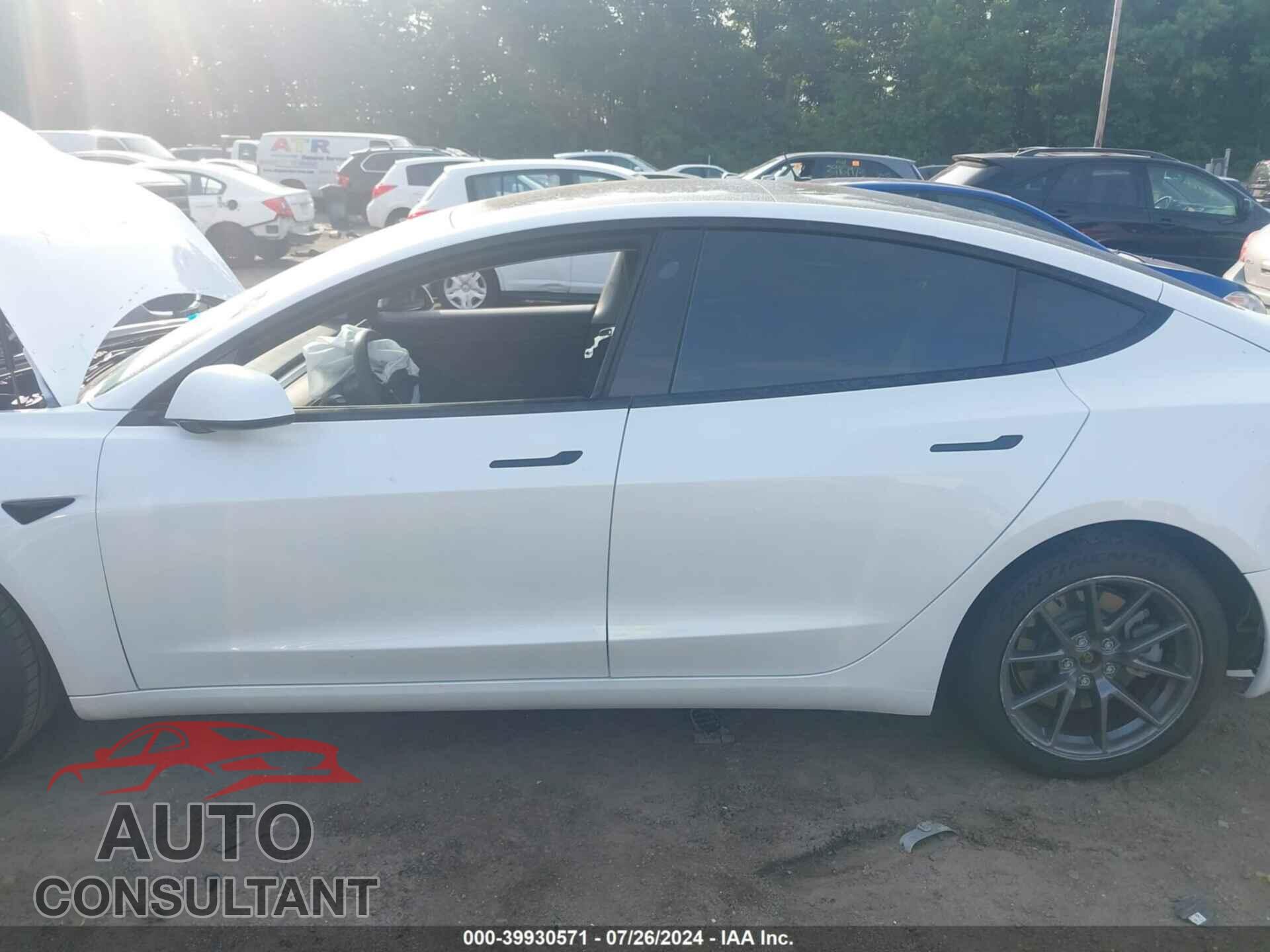 TESLA MODEL 3 2021 - 5YJ3E1EA5MF923538