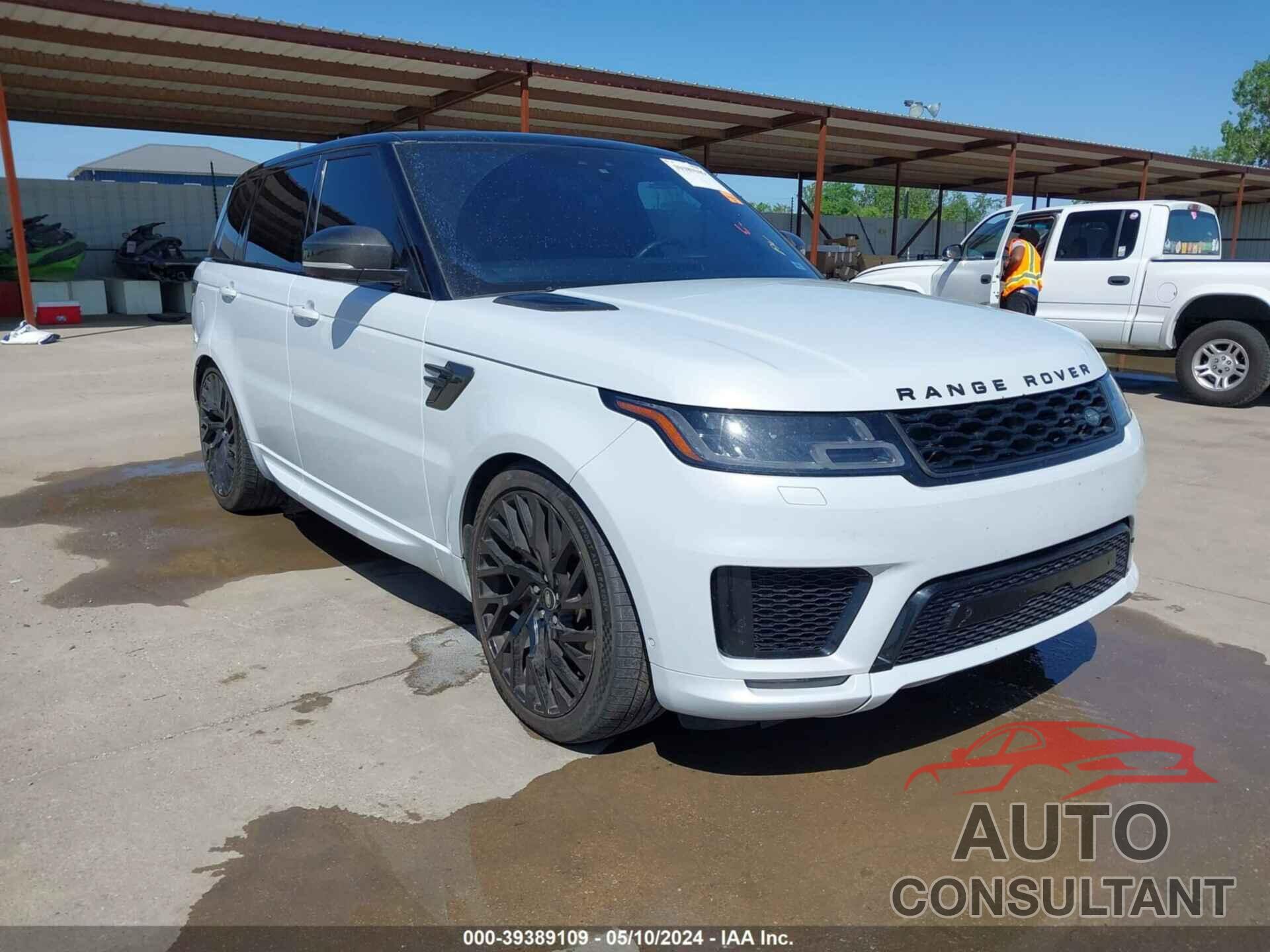 LAND ROVER RANGE ROVER SPORT 2019 - SALWR2REXKA853375