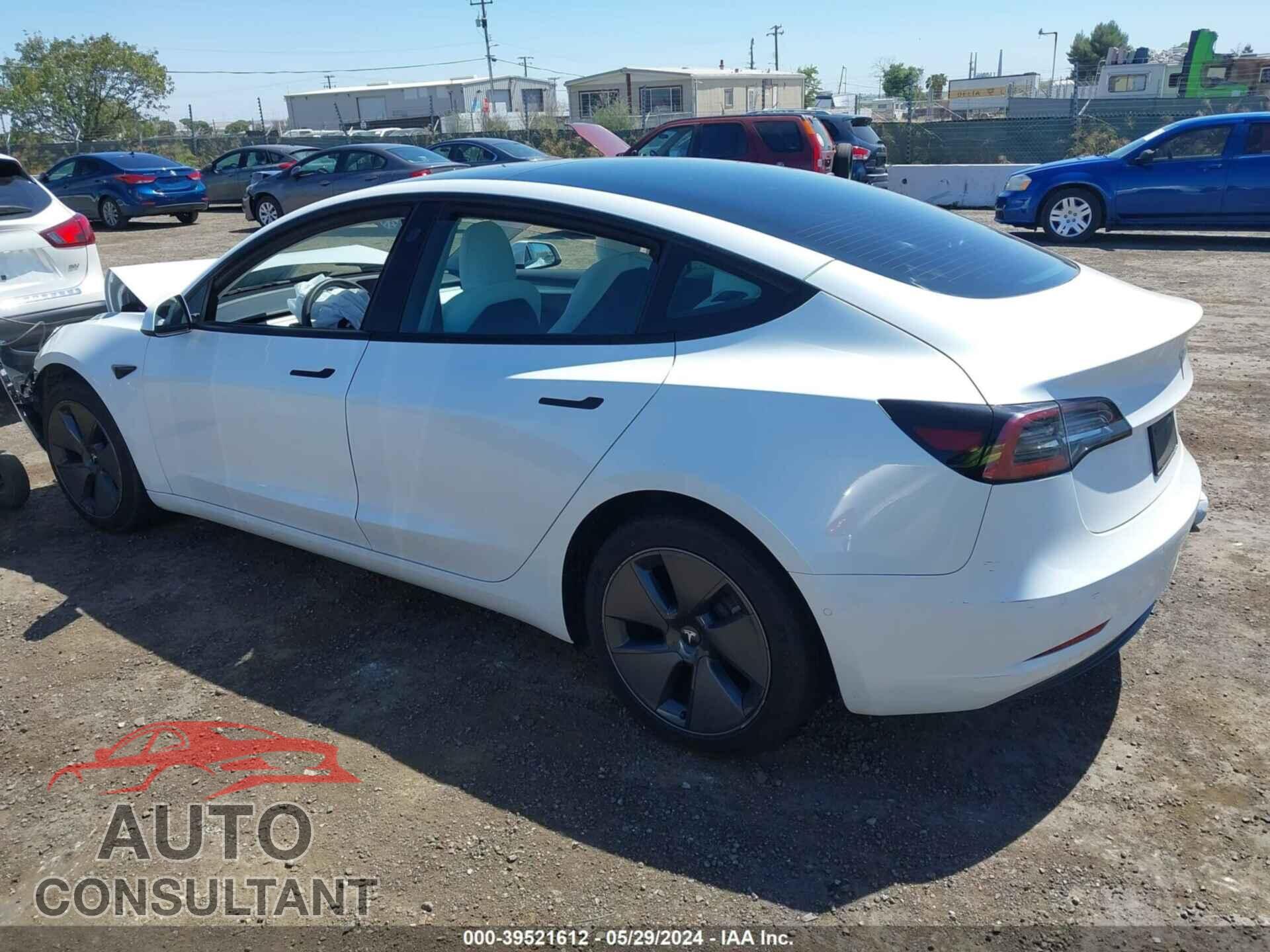 TESLA MODEL 3 2022 - 5YJ3E1EB3NF204475