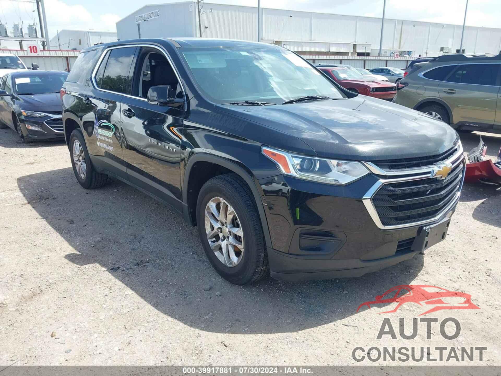 CHEVROLET TRAVERSE 2019 - 1GNERFKW1KJ218985