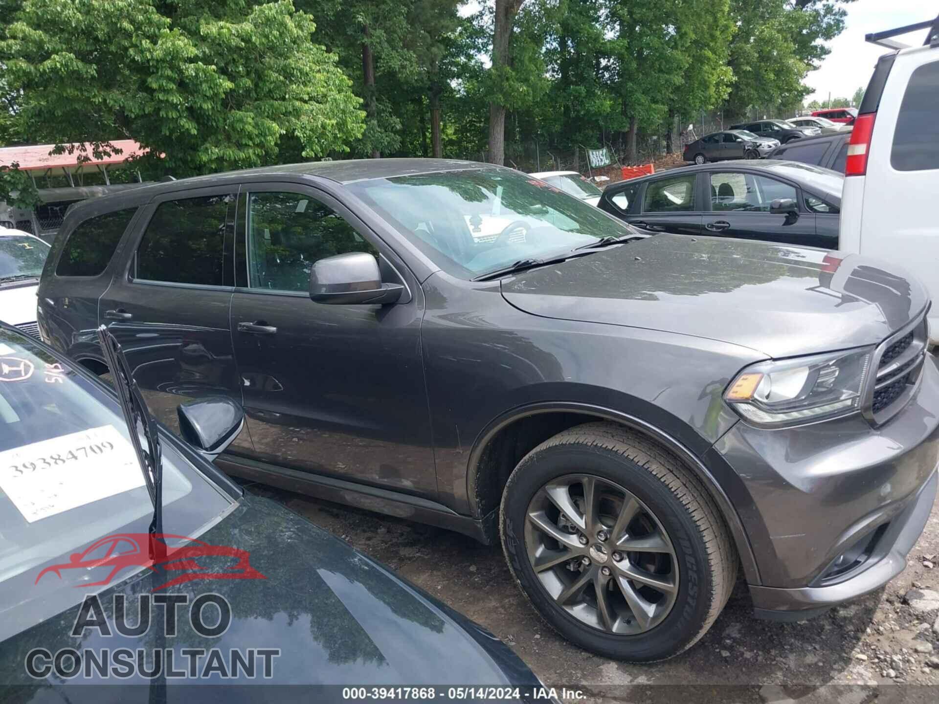 DODGE DURANGO 2016 - 1C4RDJAG7GC383781