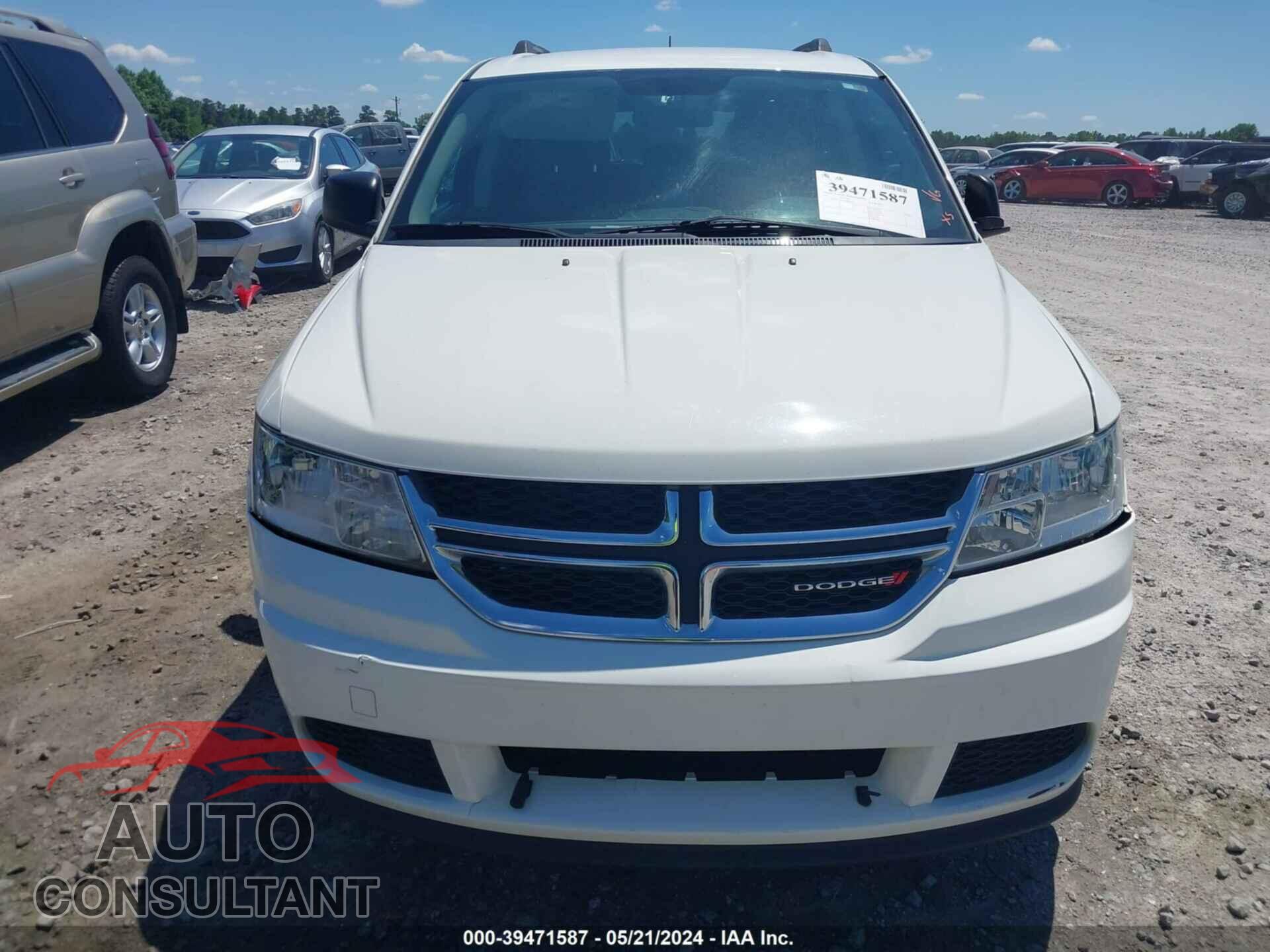 DODGE JOURNEY 2017 - 3C4PDCAB2HT706454