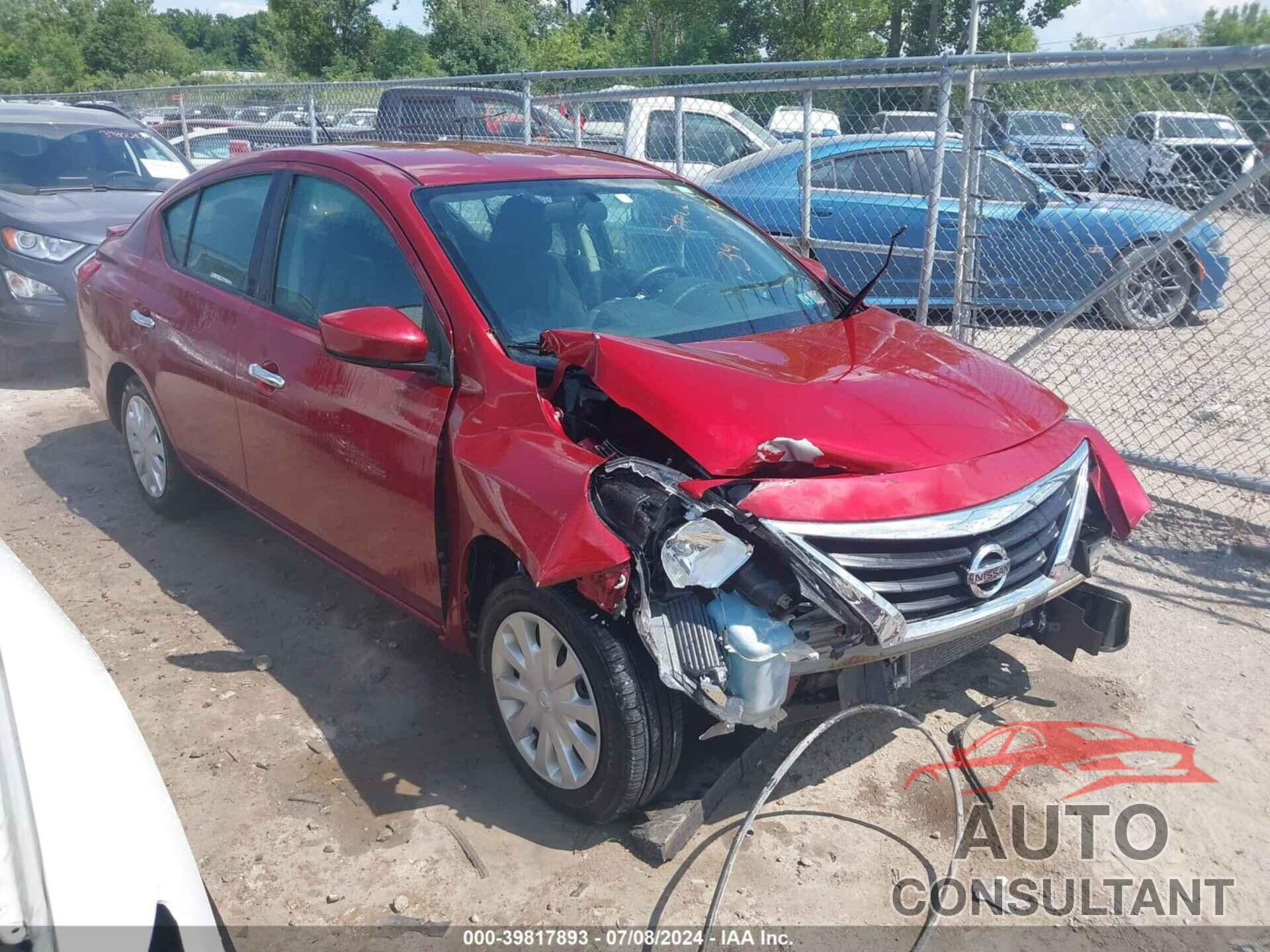 NISSAN VERSA 2019 - 3N1CN7AP9KL829354