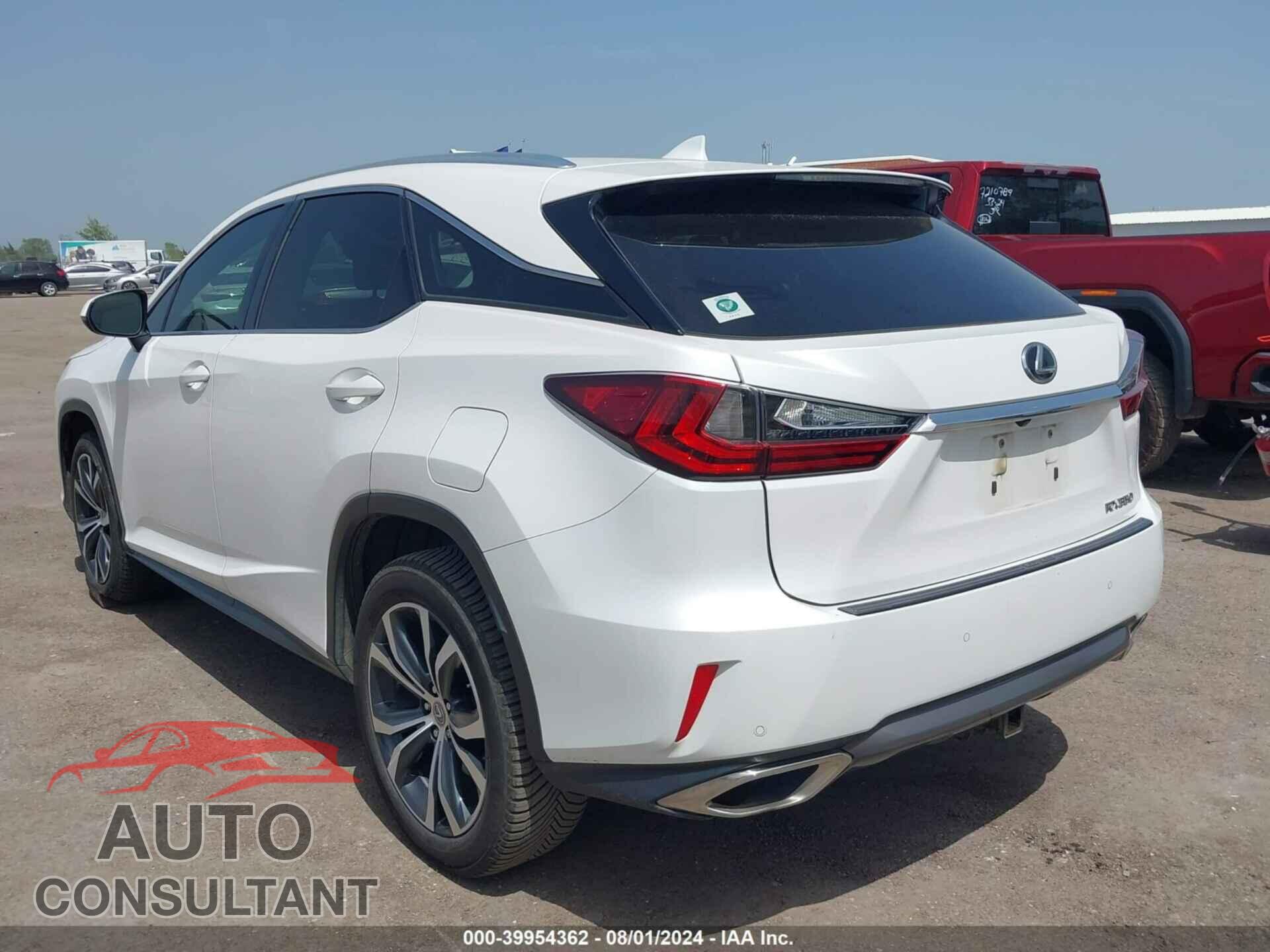 LEXUS RX 350 2017 - 2T2ZZMCA6HC062959