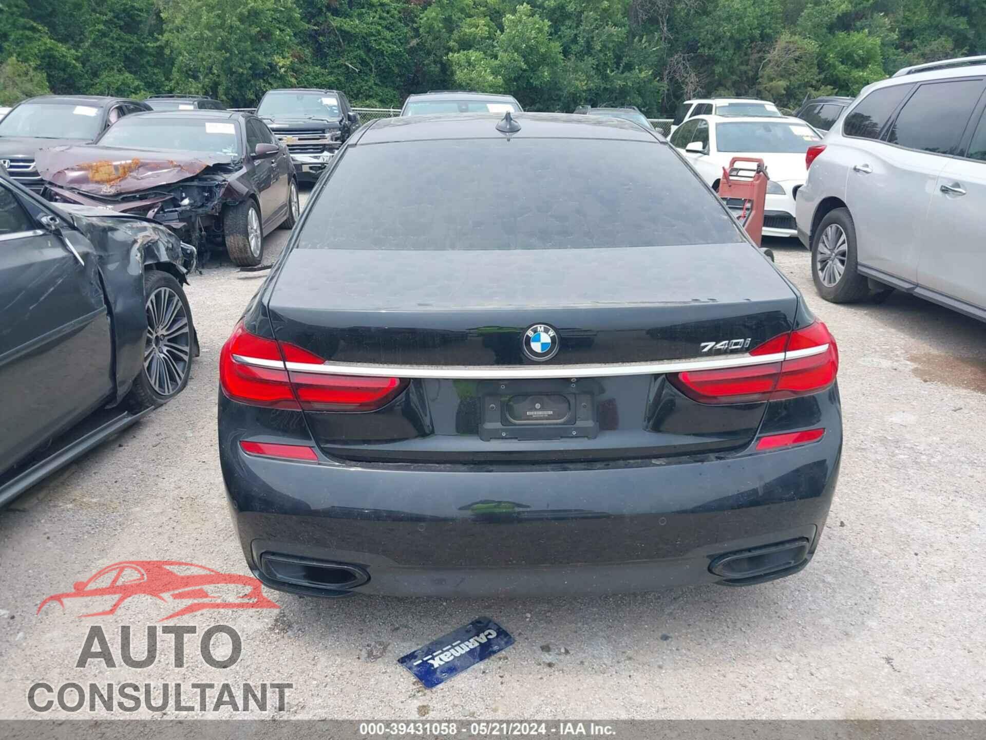 BMW 740I 2018 - WBA7E2C53JB214938