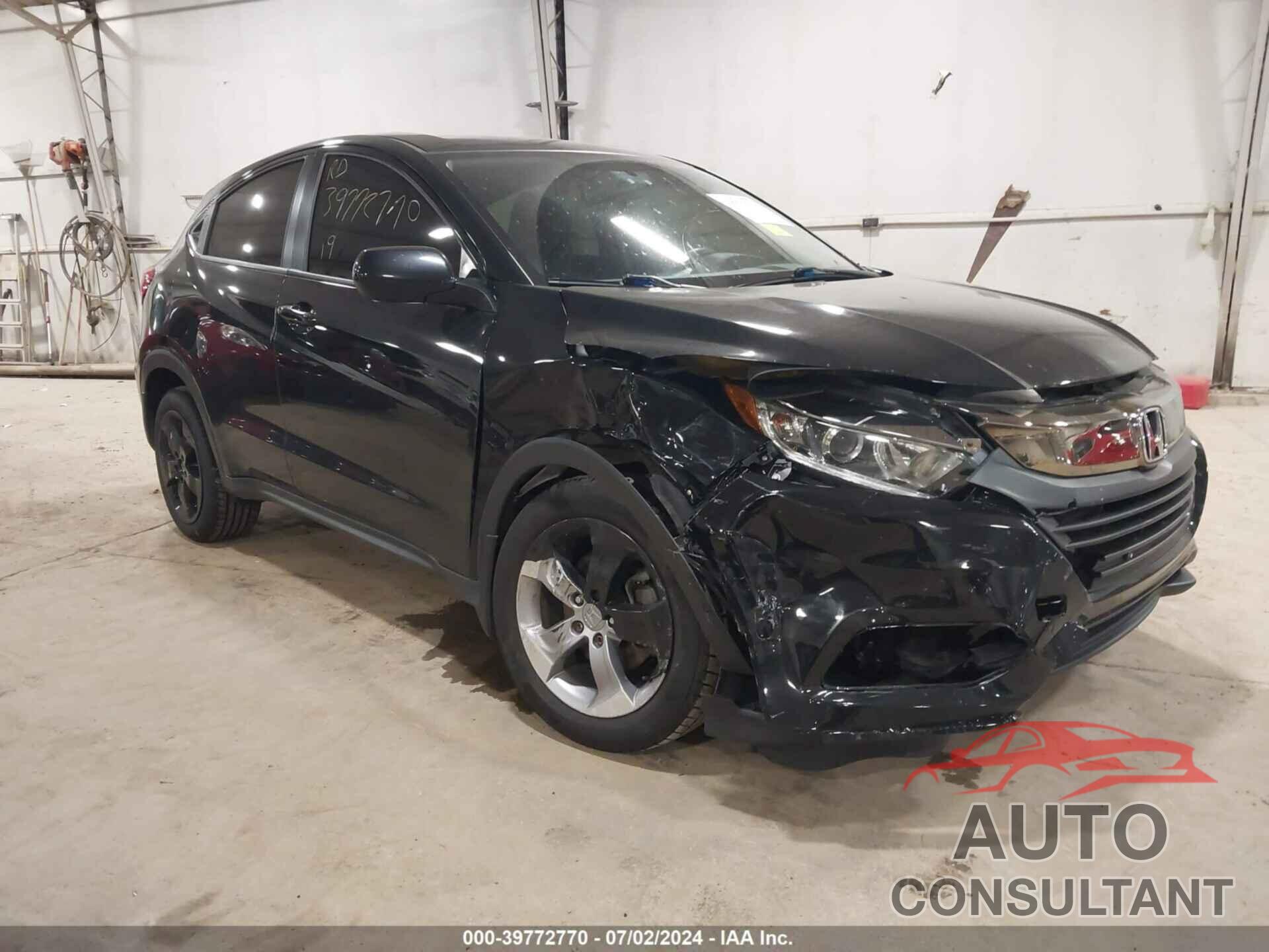 HONDA HR-V 2019 - 3CZRU6H37KG721700
