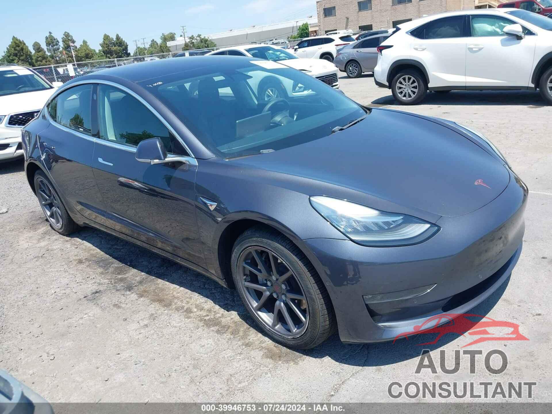 TESLA MODEL 3 2018 - 5YJ3E1EA6JF038549