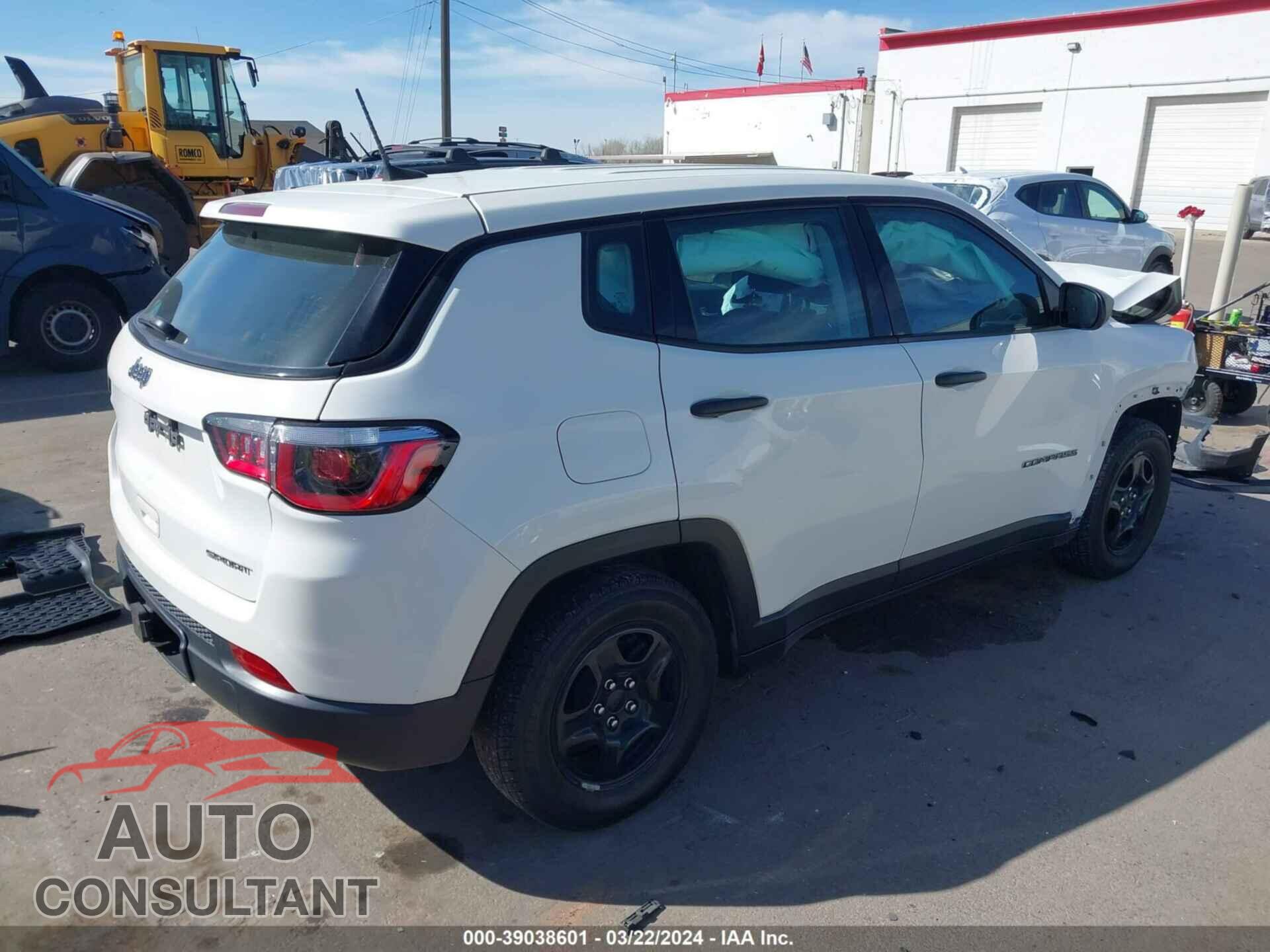 JEEP COMPASS 2020 - 3C4NJCAB6LT230430