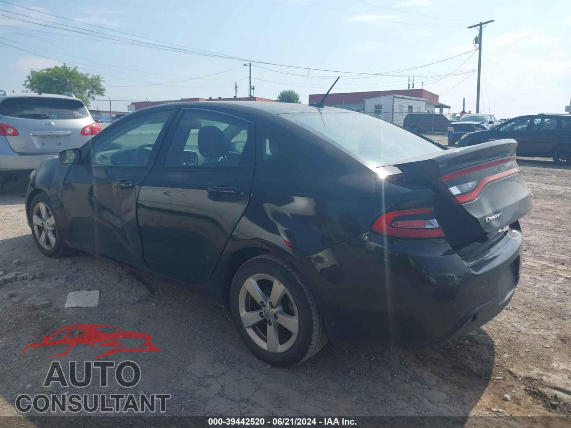 DODGE DART 2016 - 1C3CDFBB3GD762345
