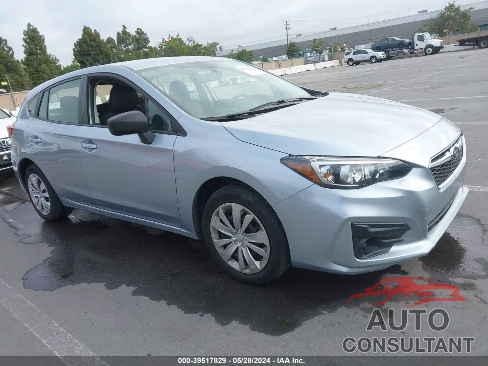 SUBARU IMPREZA 2019 - 4S3GTAB65K3755871