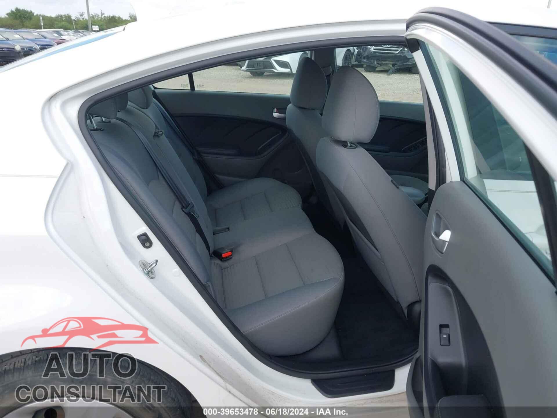KIA FORTE 2017 - 3KPFL4A78HE098072