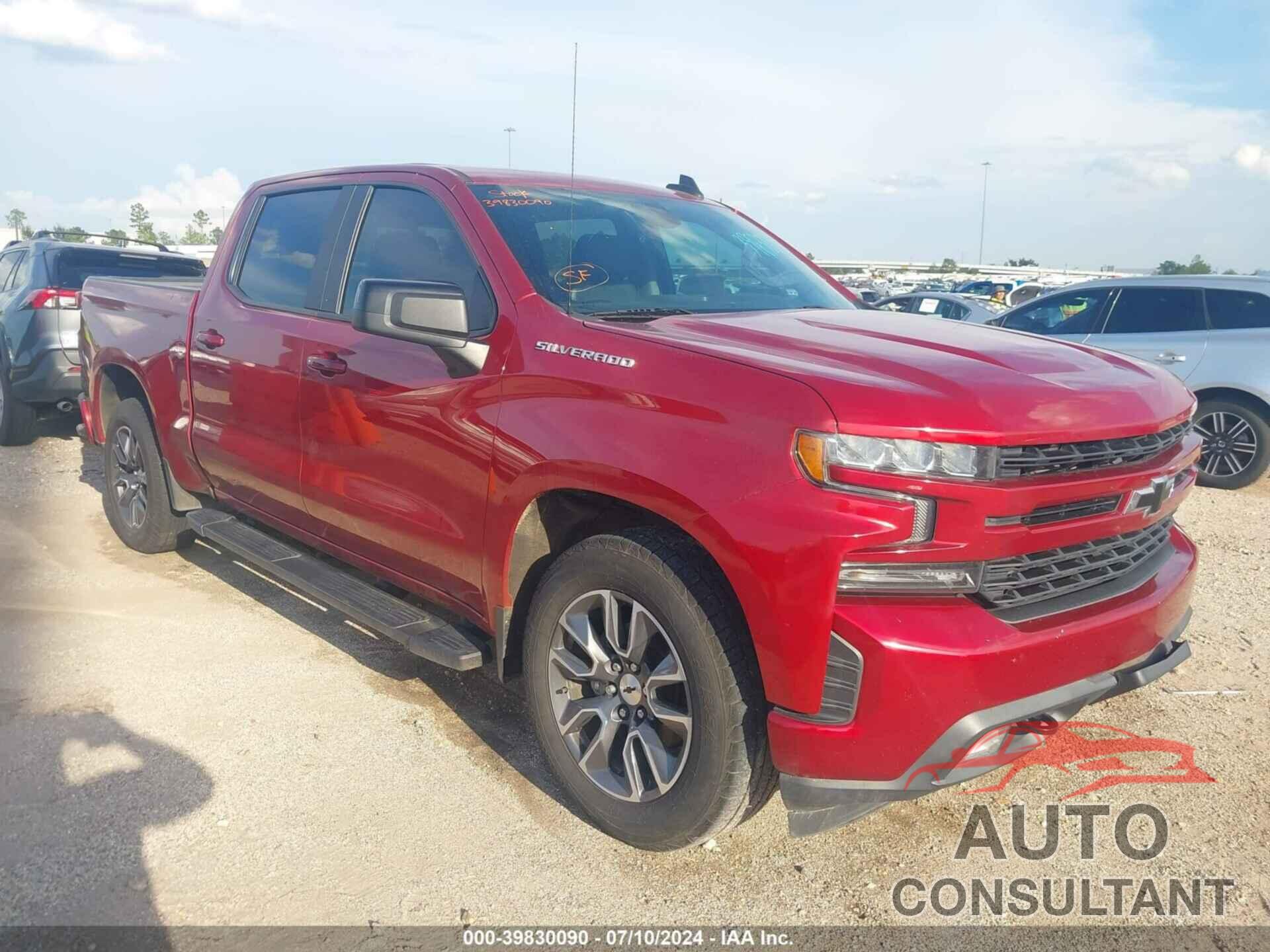 CHEVROLET SILVERADO 1500 2019 - 3GCPWDED9KG297414