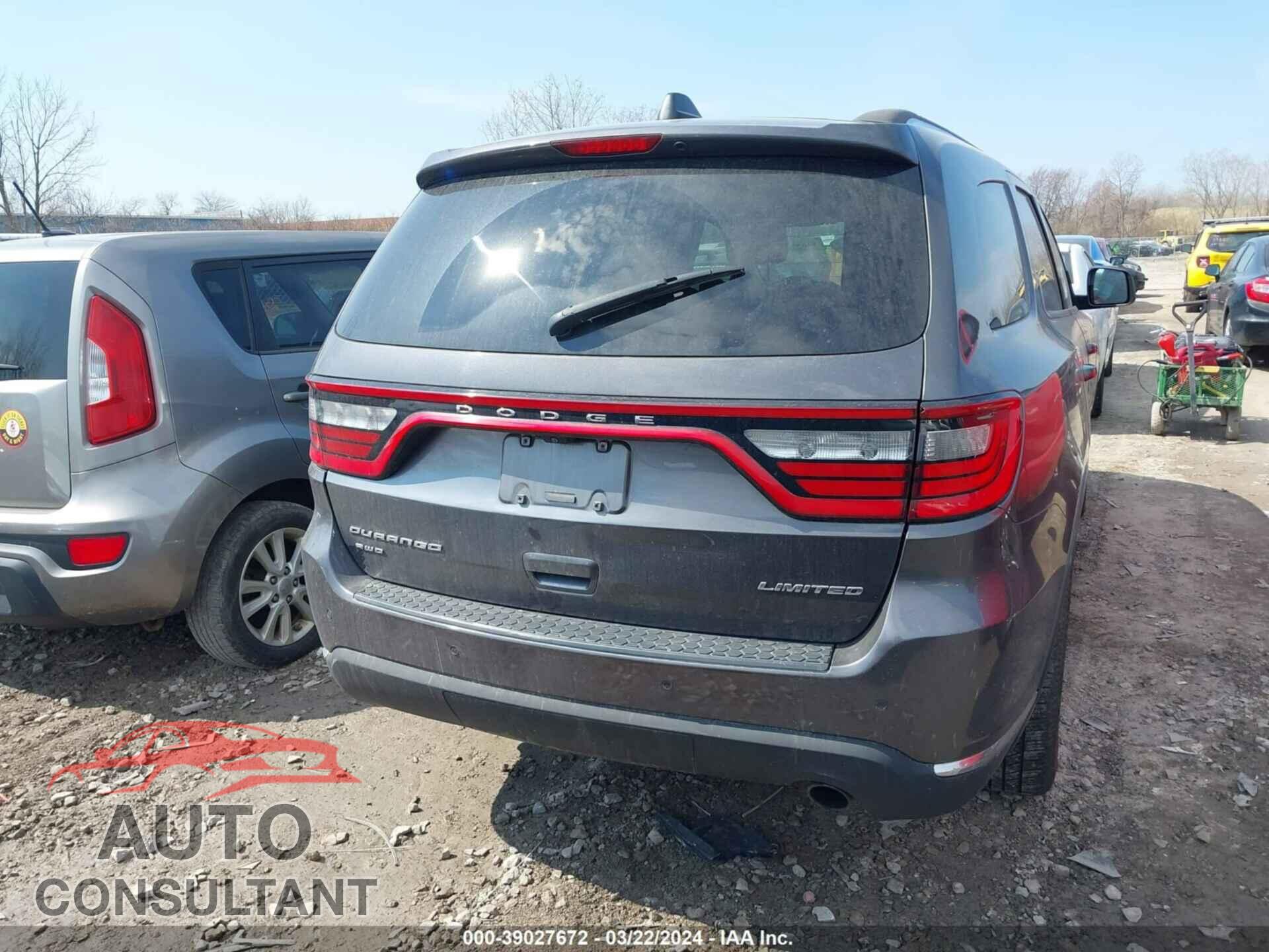 DODGE DURANGO 2016 - 1C4RDJDGXGC362449