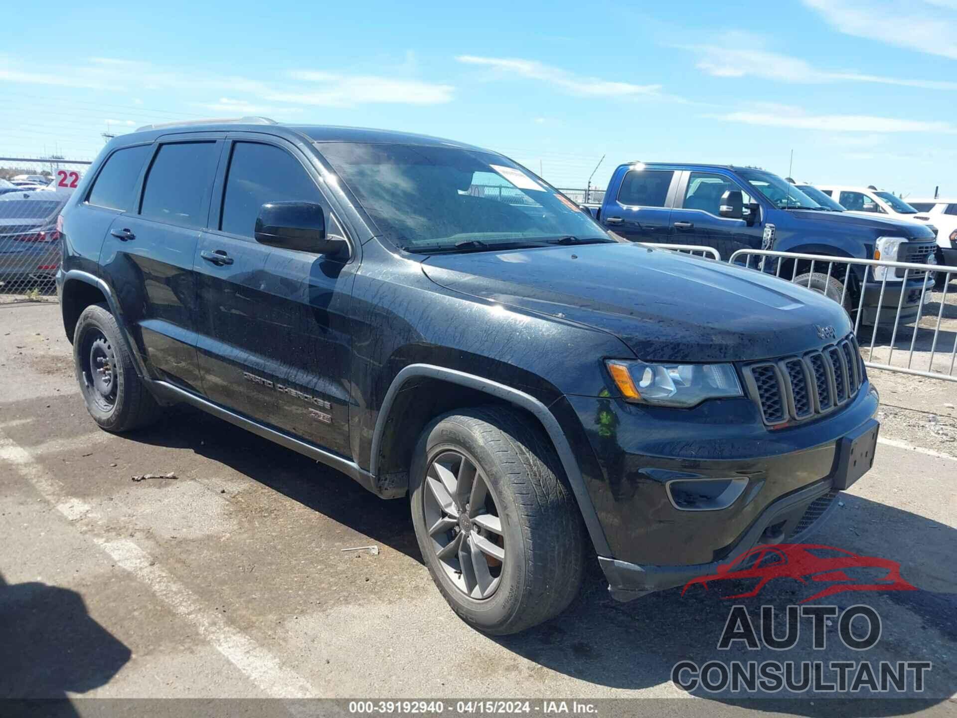 JEEP GRAND CHEROKEE 2016 - 1C4RJFAG3GC463360