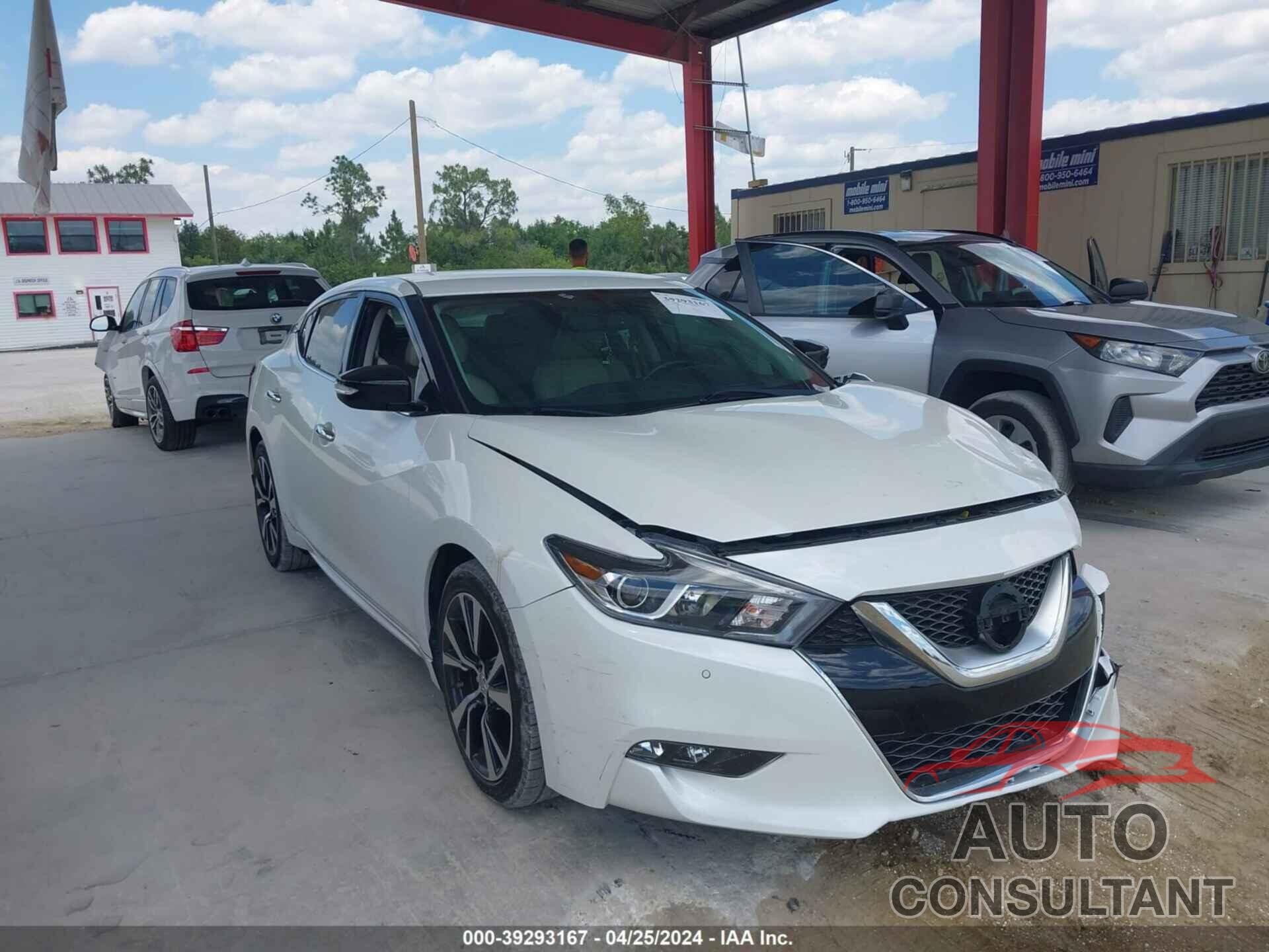 NISSAN MAXIMA 2016 - 1N4AA6AP7GC386057