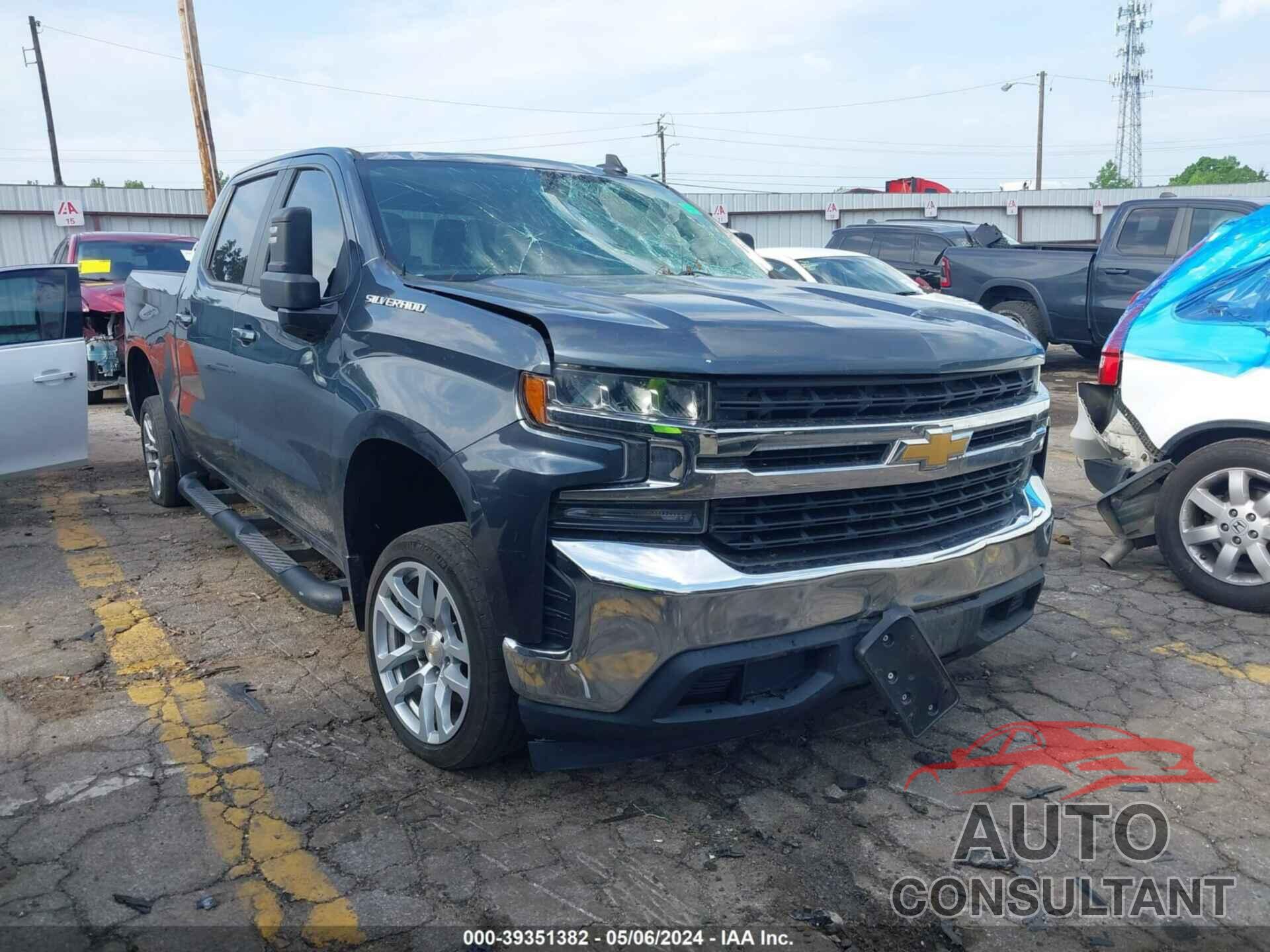 CHEVROLET SILVERADO 1500 2019 - 1GCUWCED1KZ159203
