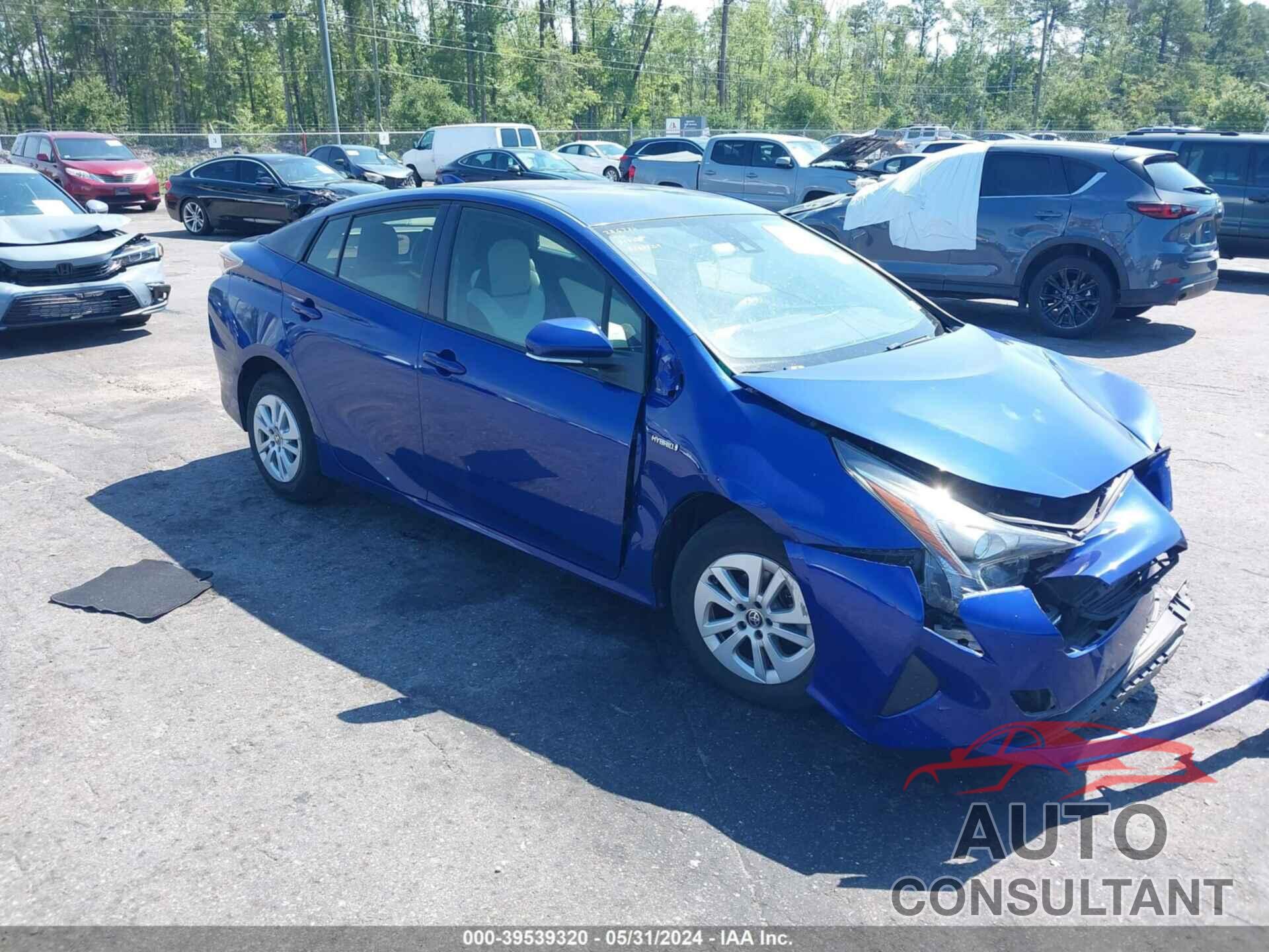 TOYOTA PRIUS 2017 - JTDKBRFU6H3054852