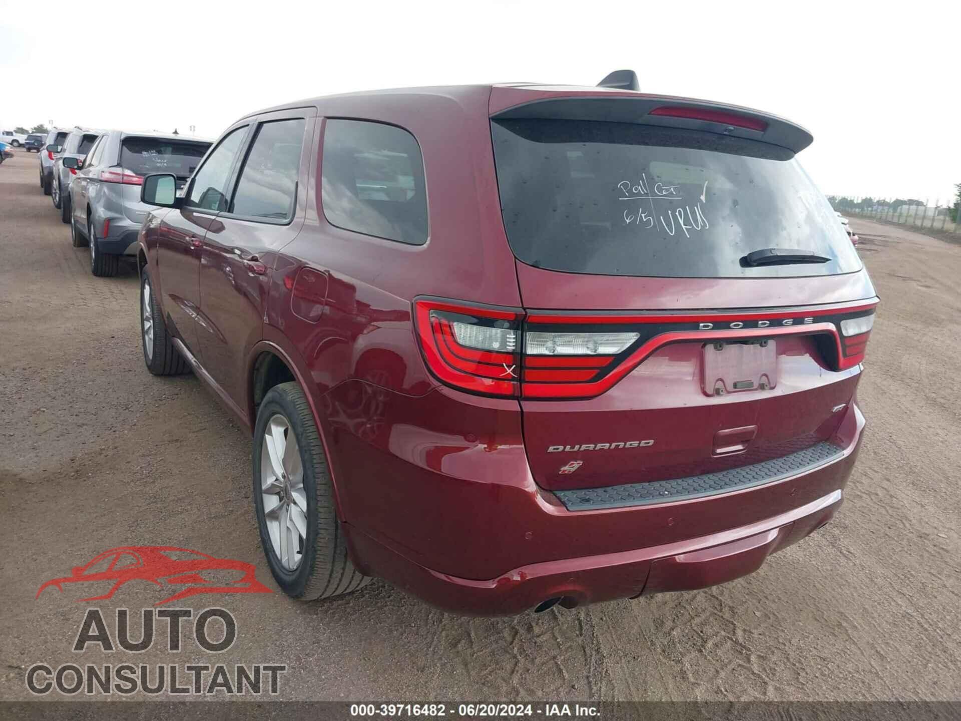 DODGE DURANGO 2023 - 1C4RDJDGXPC553675