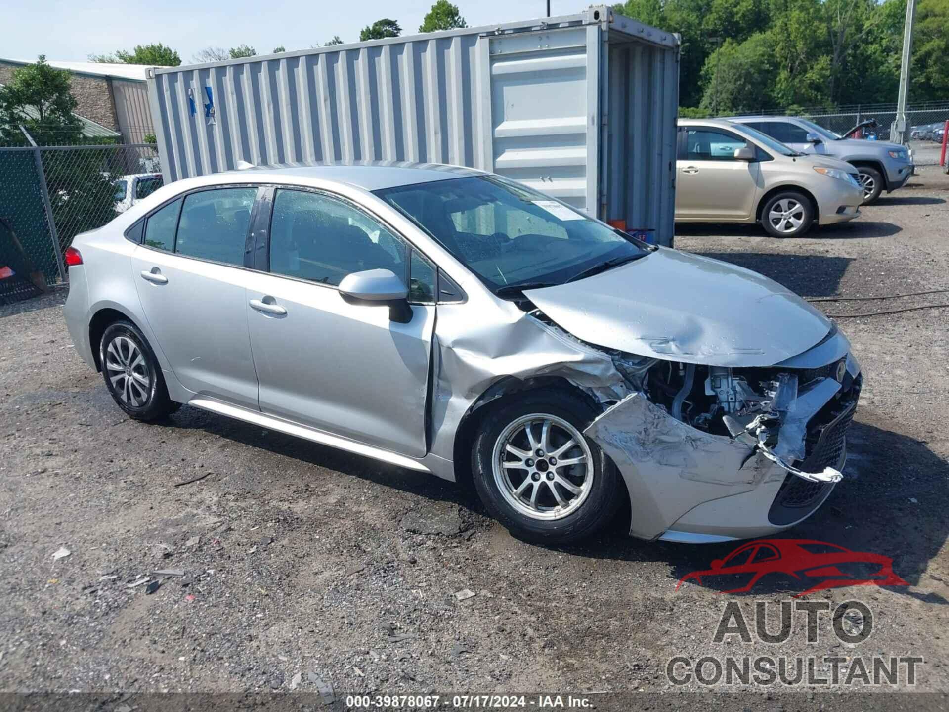 TOYOTA COROLLA 2022 - JTDEAMDE4NJ043242