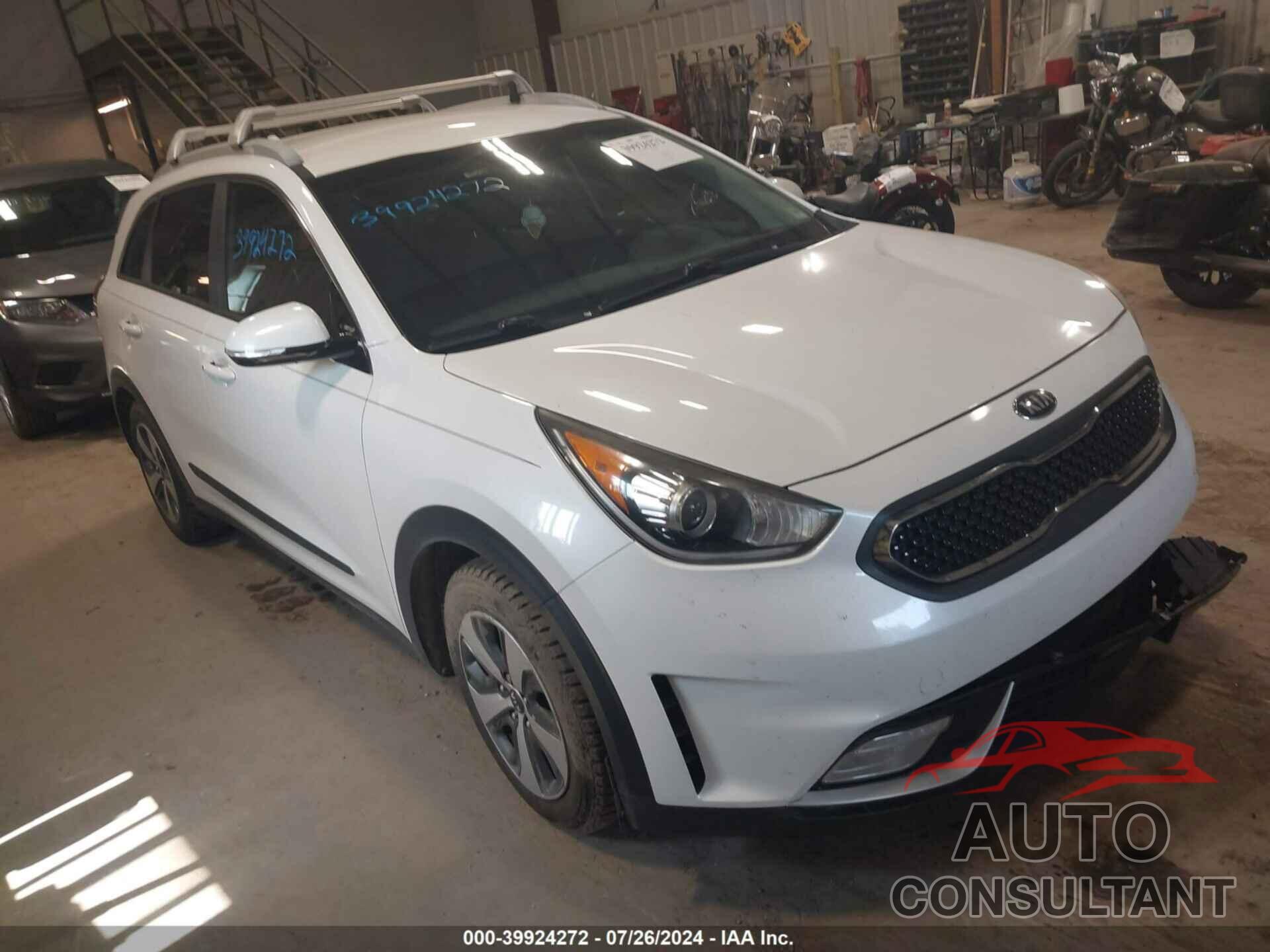 KIA NIRO 2017 - KNDCC3LC0H5037138