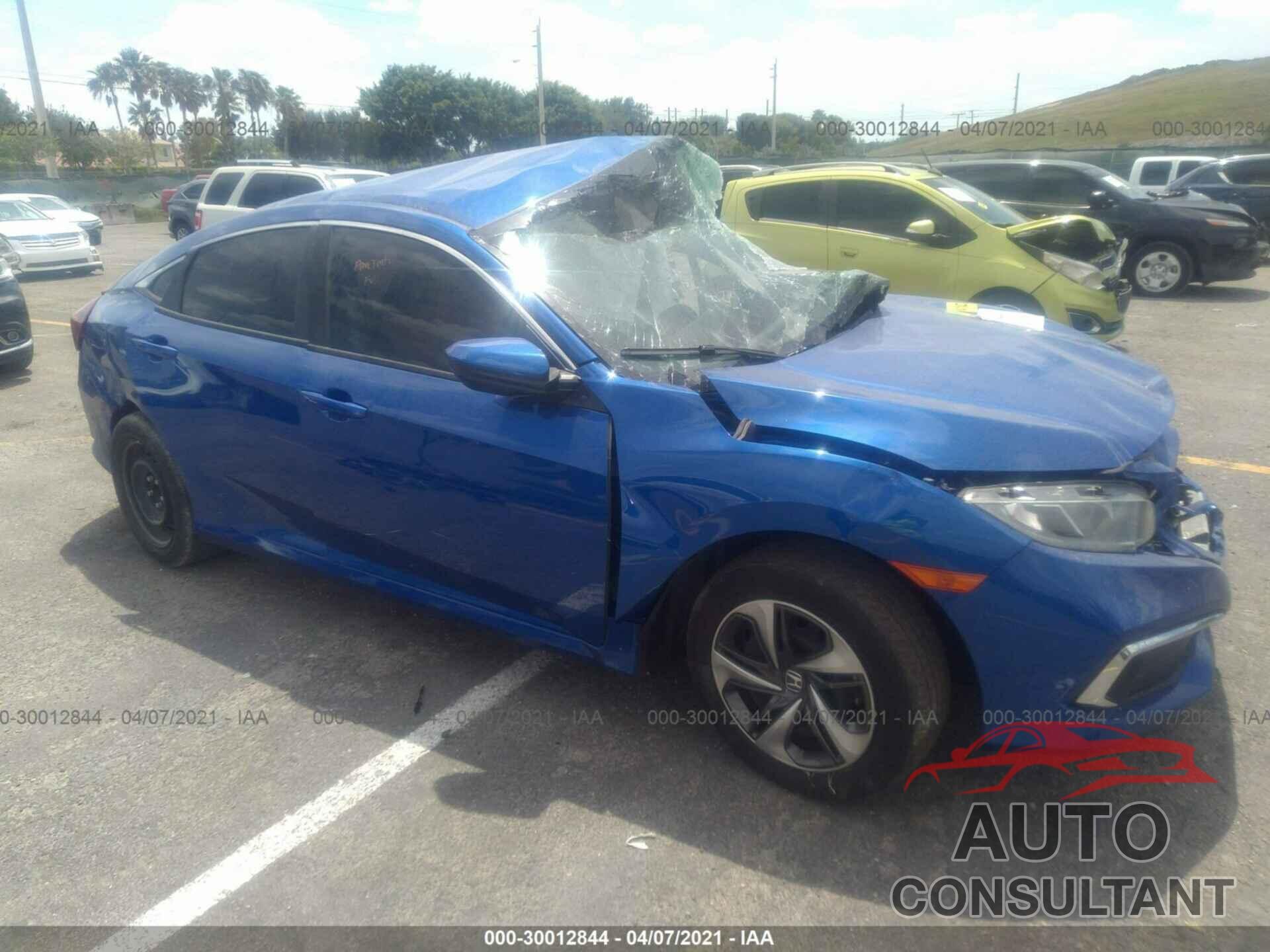 HONDA CIVIC SEDAN 2020 - 19XFC2F66LE006356