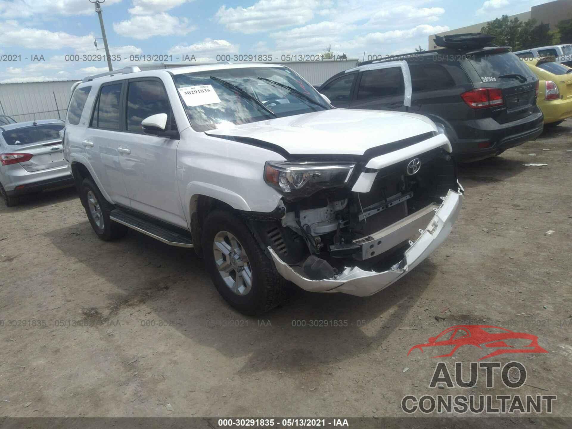 TOYOTA 4RUNNER 2016 - JTEZU5JR6G5144425