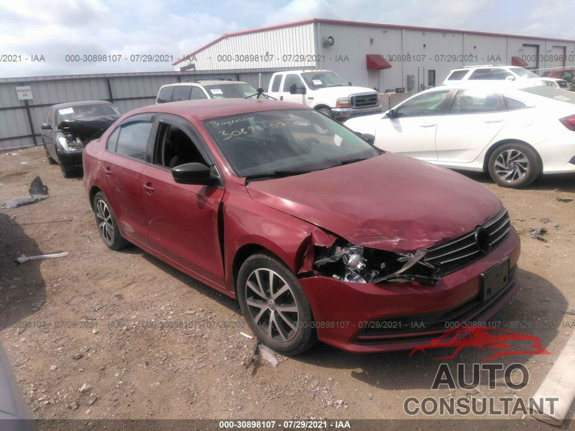 VOLKSWAGEN JETTA SEDAN 2016 - 3VWD67AJ5GM339244