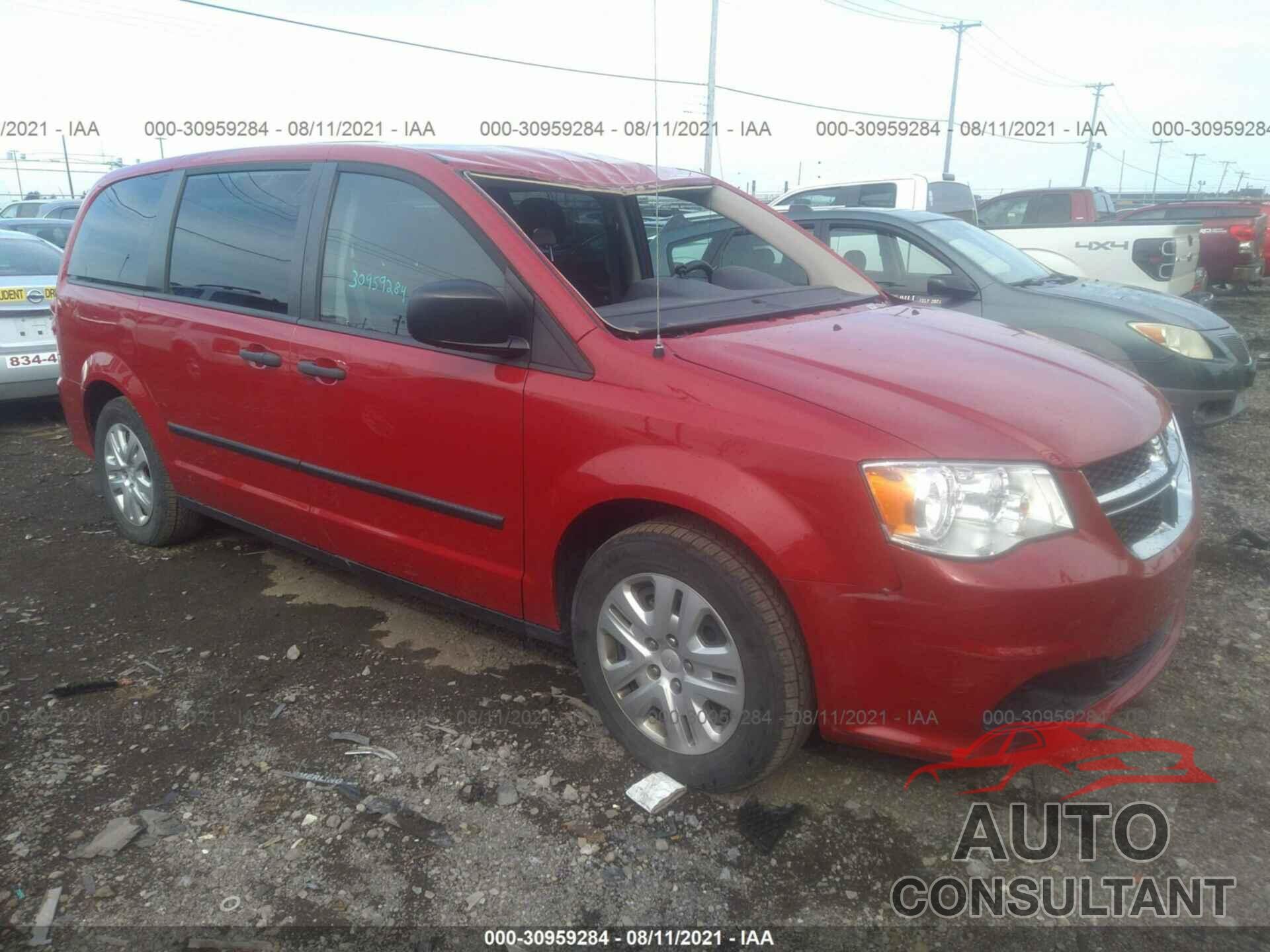 DODGE GRAND CARAVAN 2016 - 2C4RDGBG6GR145414