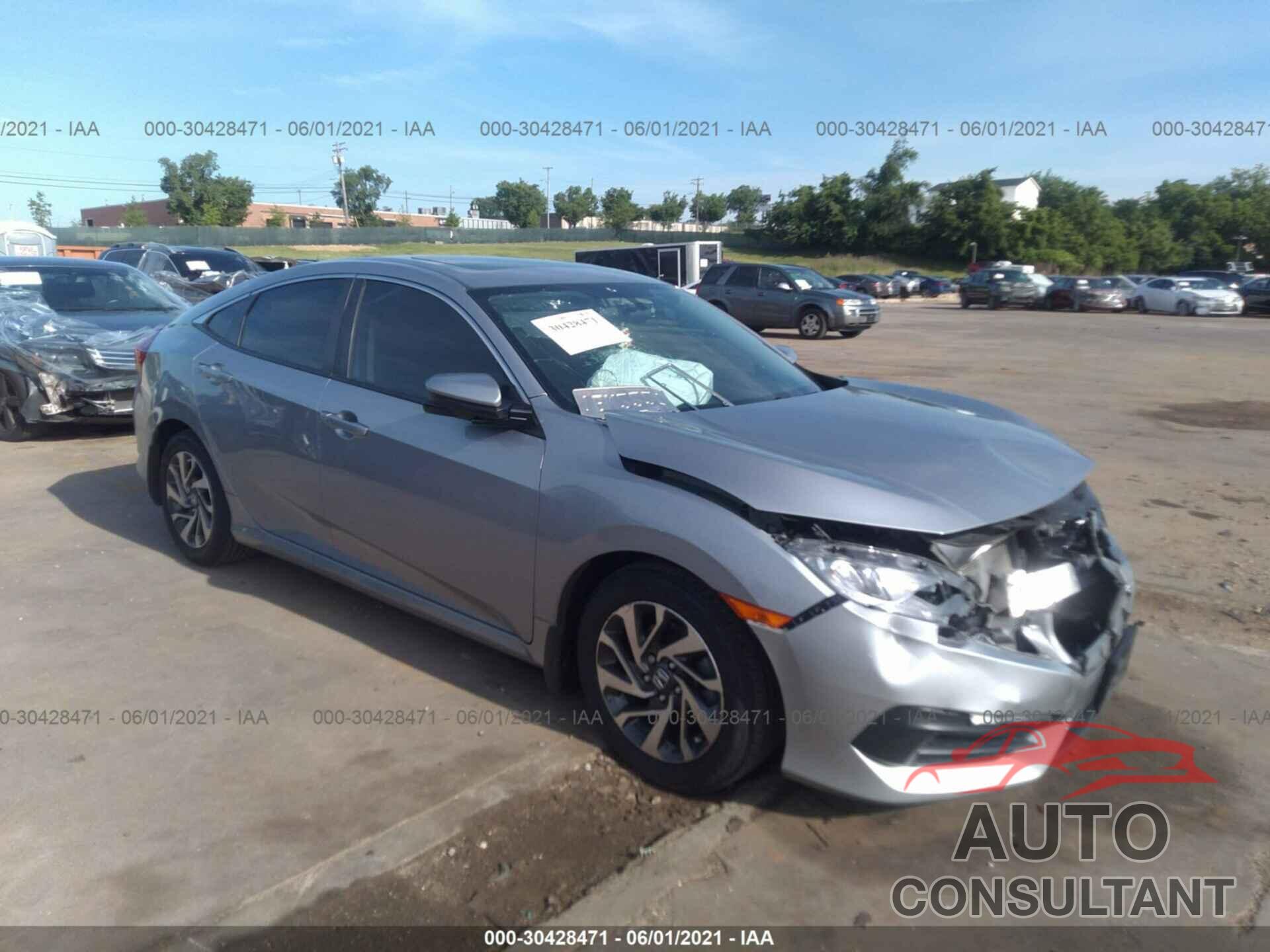 HONDA CIVIC SEDAN 2018 - 2HGFC2F74JH526633