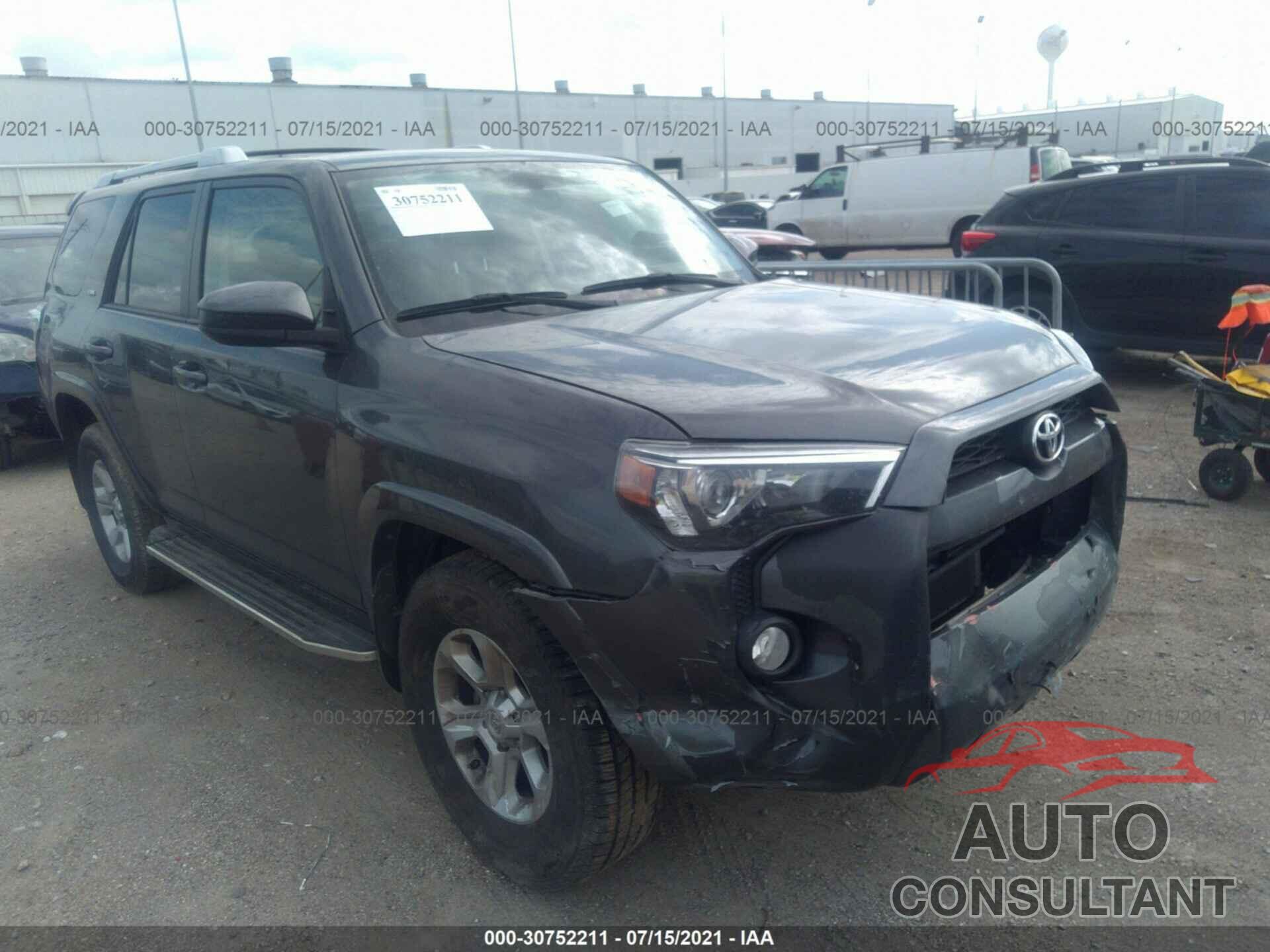 TOYOTA 4RUNNER 2017 - JTEZU5JR4H5159829