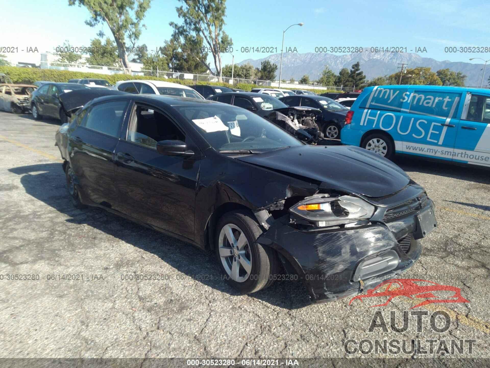 DODGE DART 2016 - 1C3CDFBB6GD609927