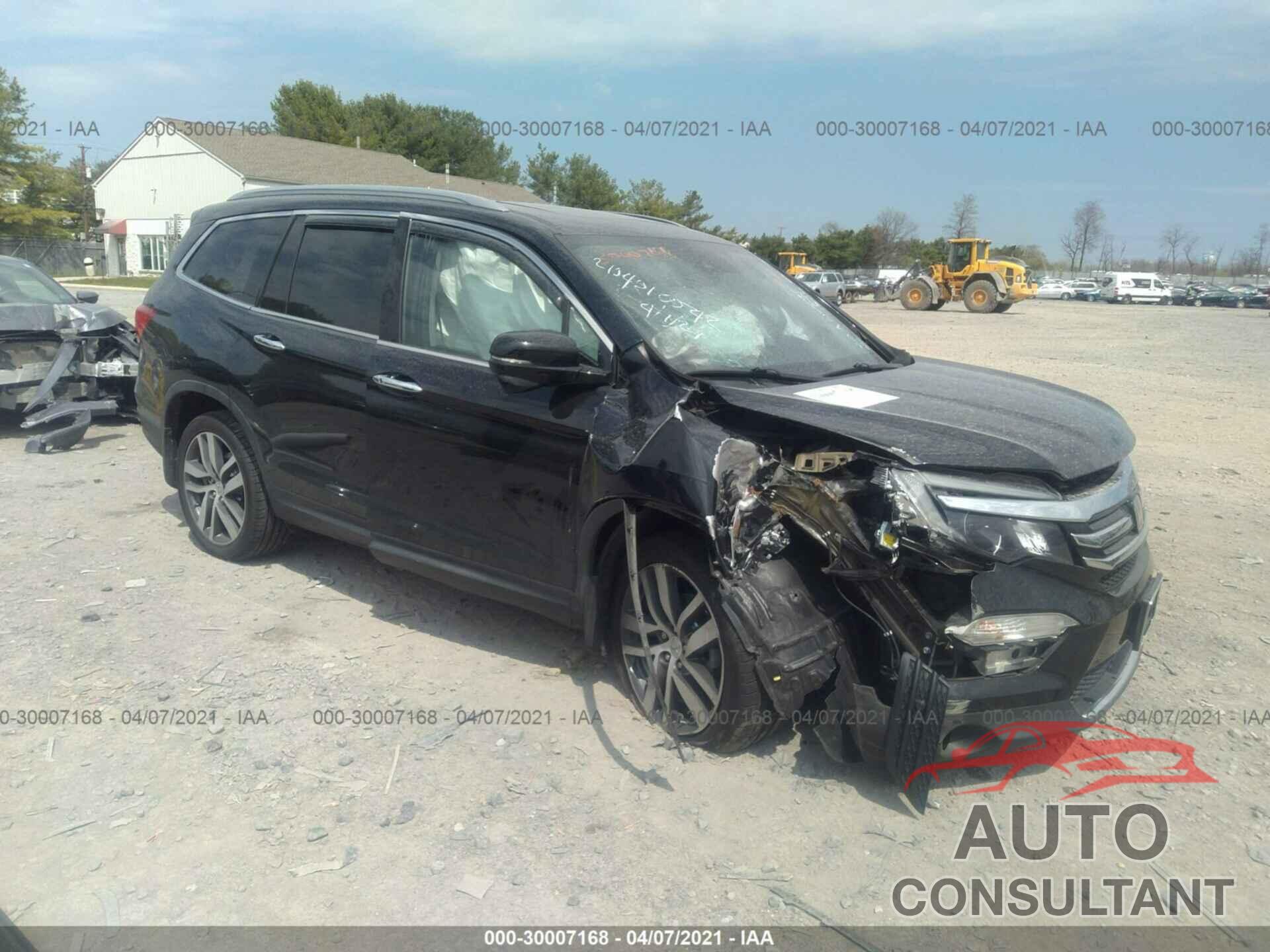 HONDA PILOT 2016 - 5FNYF6H97GB035346