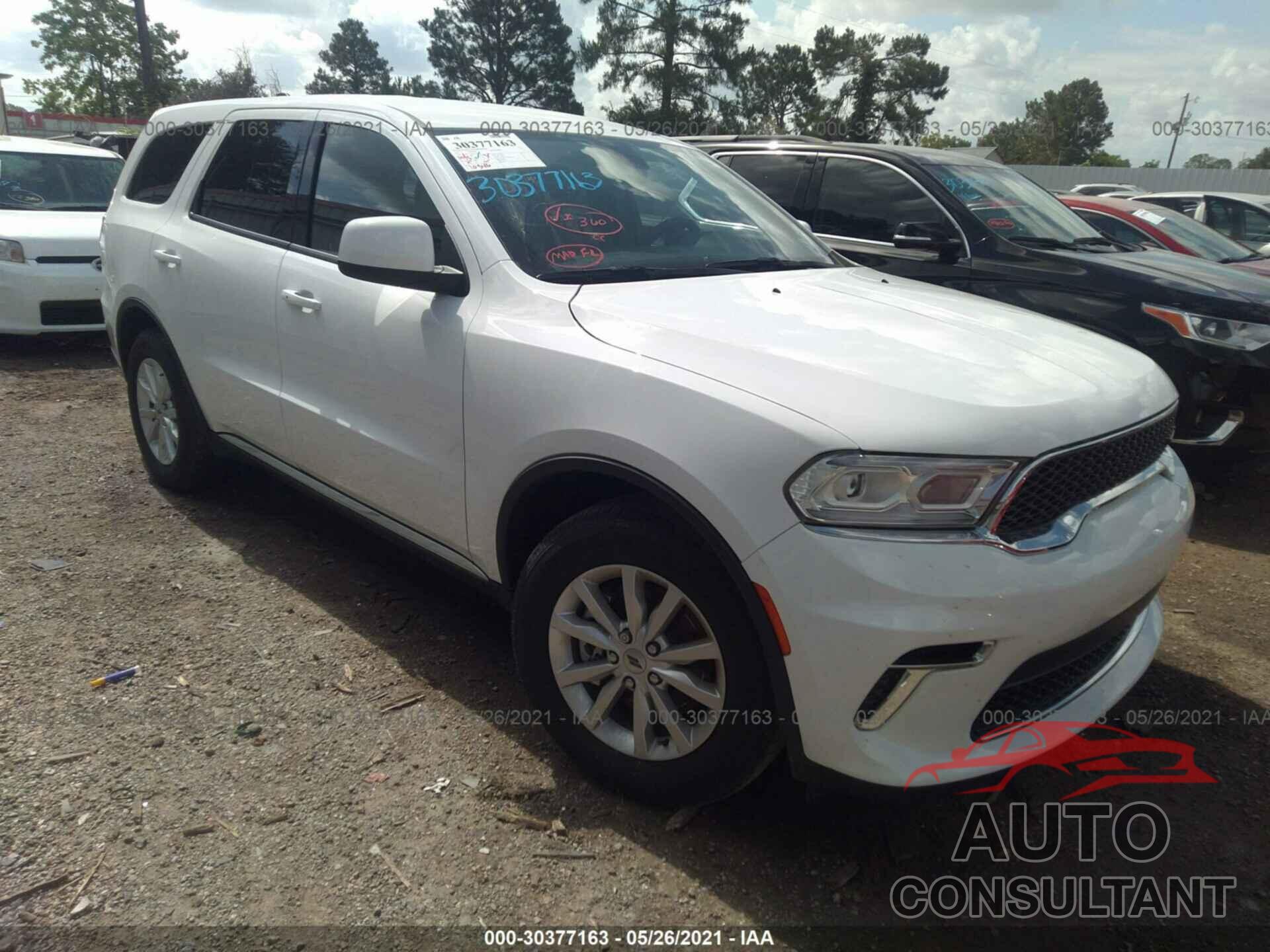 DODGE DURANGO 2021 - 1C4RDHAG6MC573446