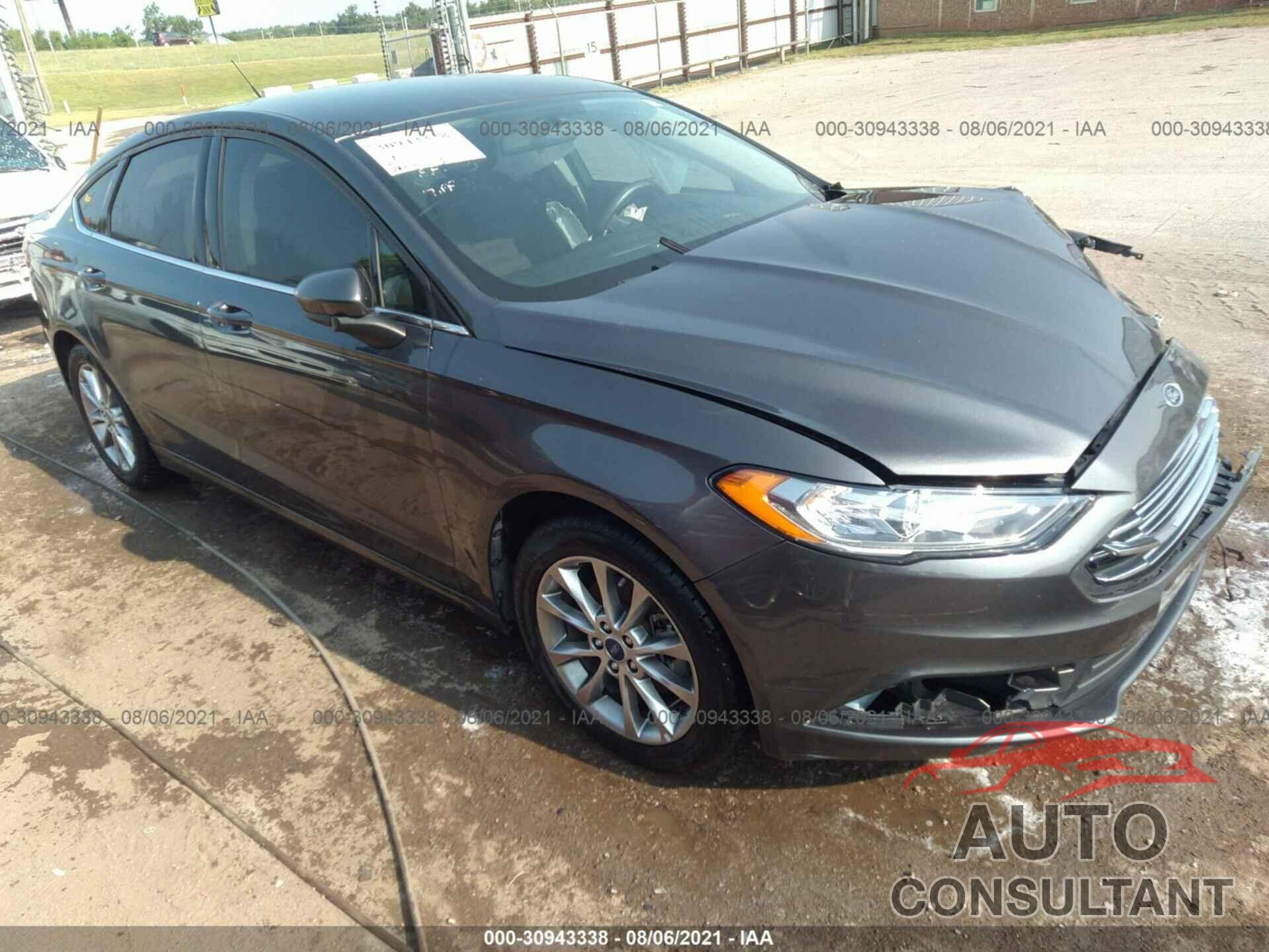 FORD FUSION 2017 - 3FA6P0H7XHR125354