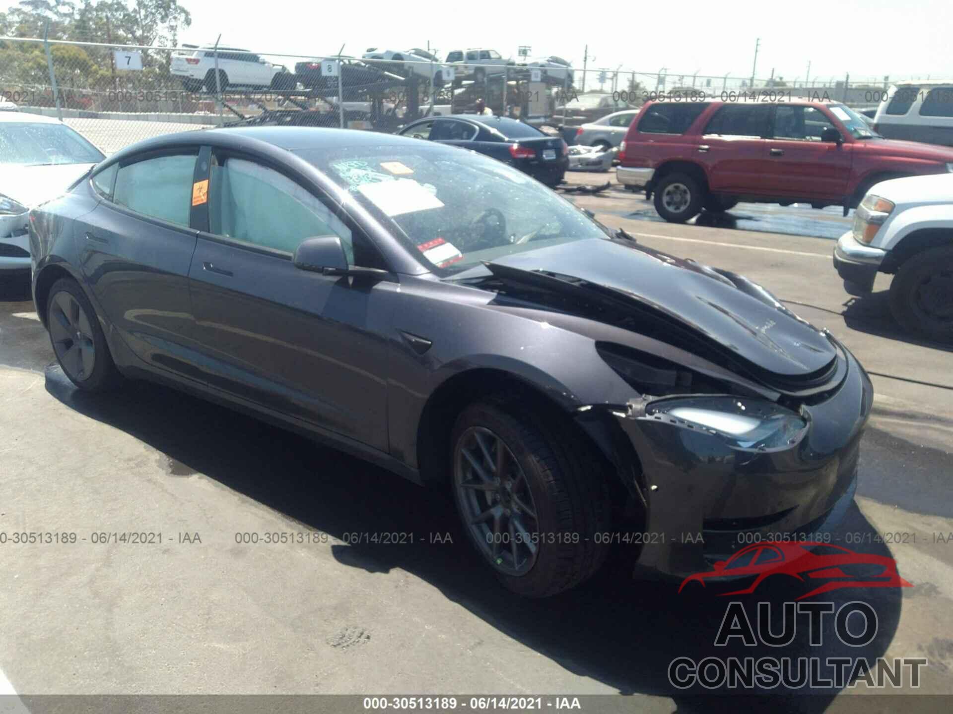 TESLA MODEL 3 2021 - 5YJ3E1EA1MF872975