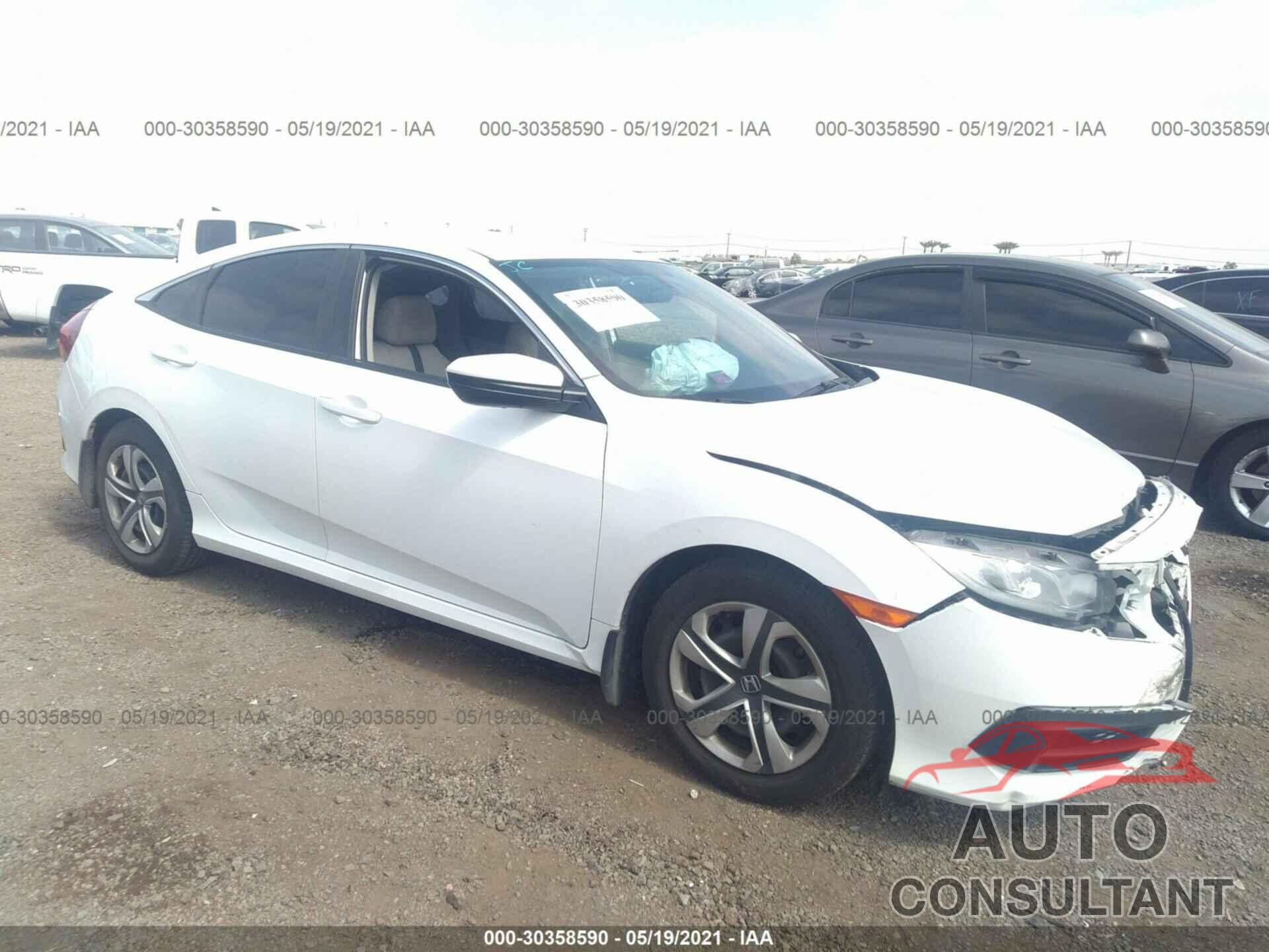 HONDA CIVIC SEDAN 2016 - 2HGFC2F54GH553581