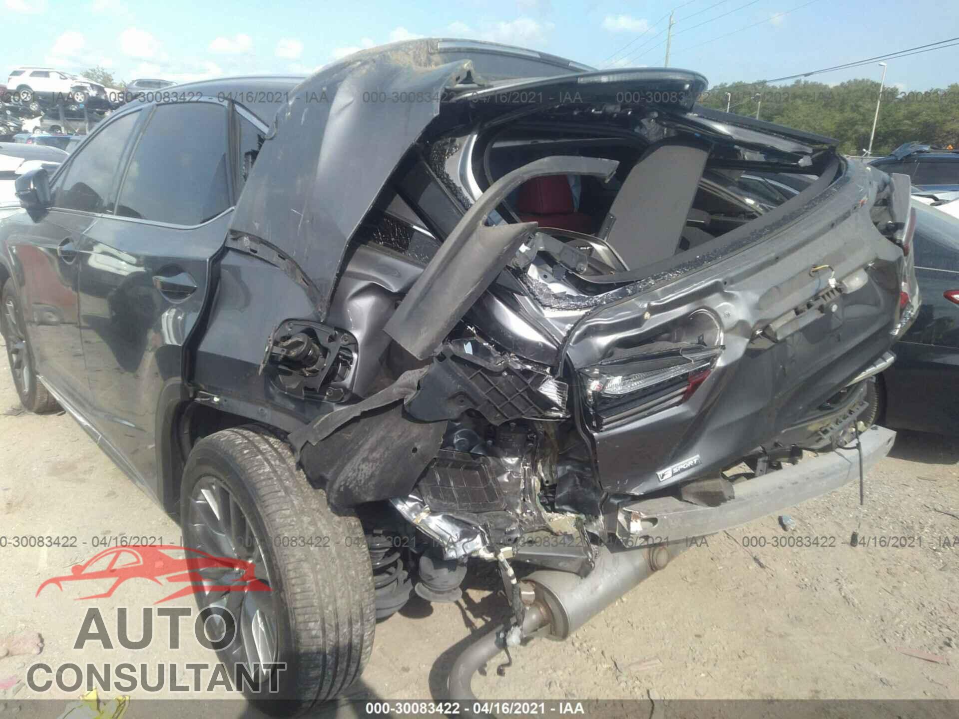 LEXUS RX 2017 - 2T2ZZMCA4HC070767
