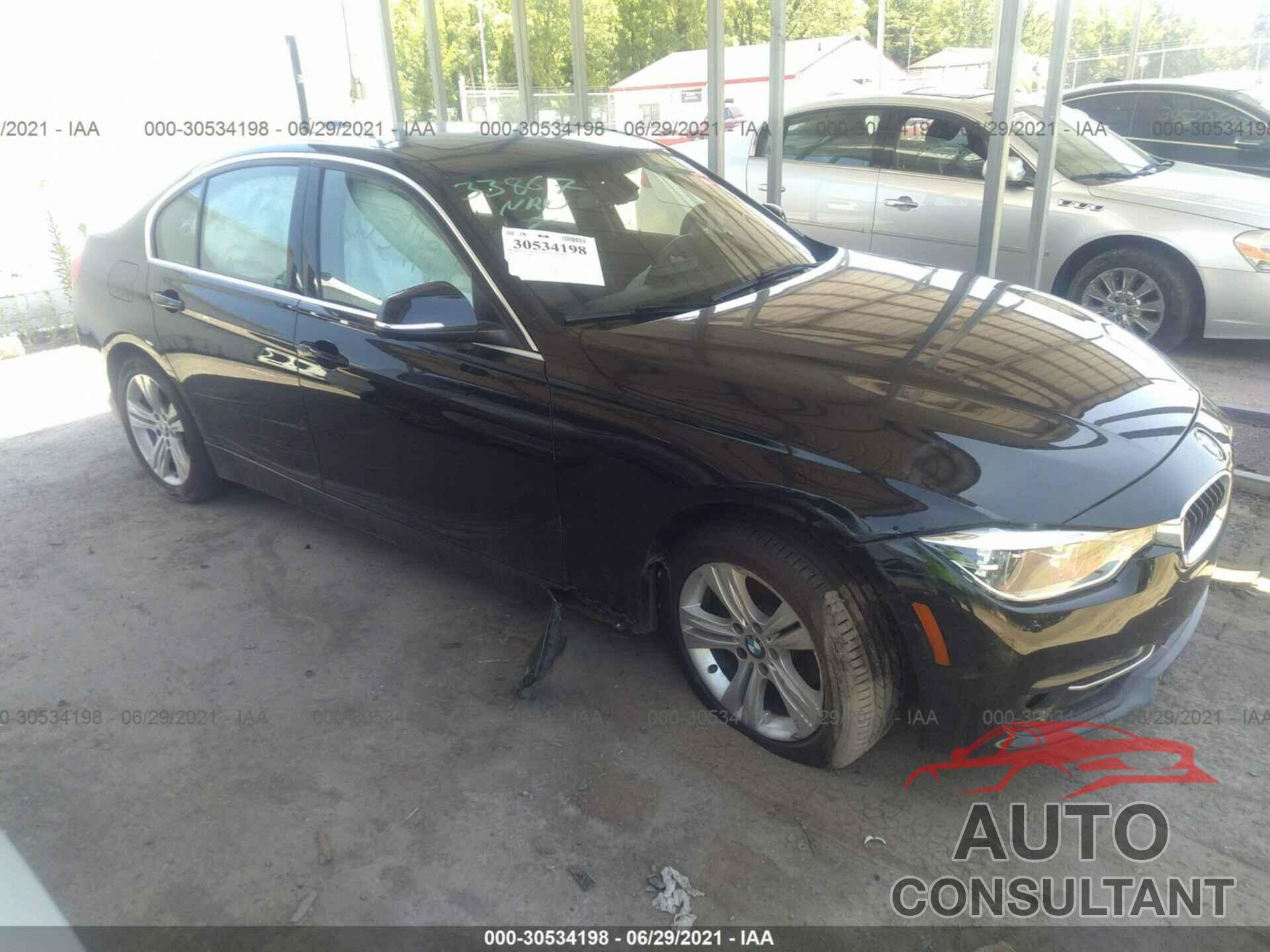 BMW 3 SERIES 2018 - WBA8D9G55JNU67736