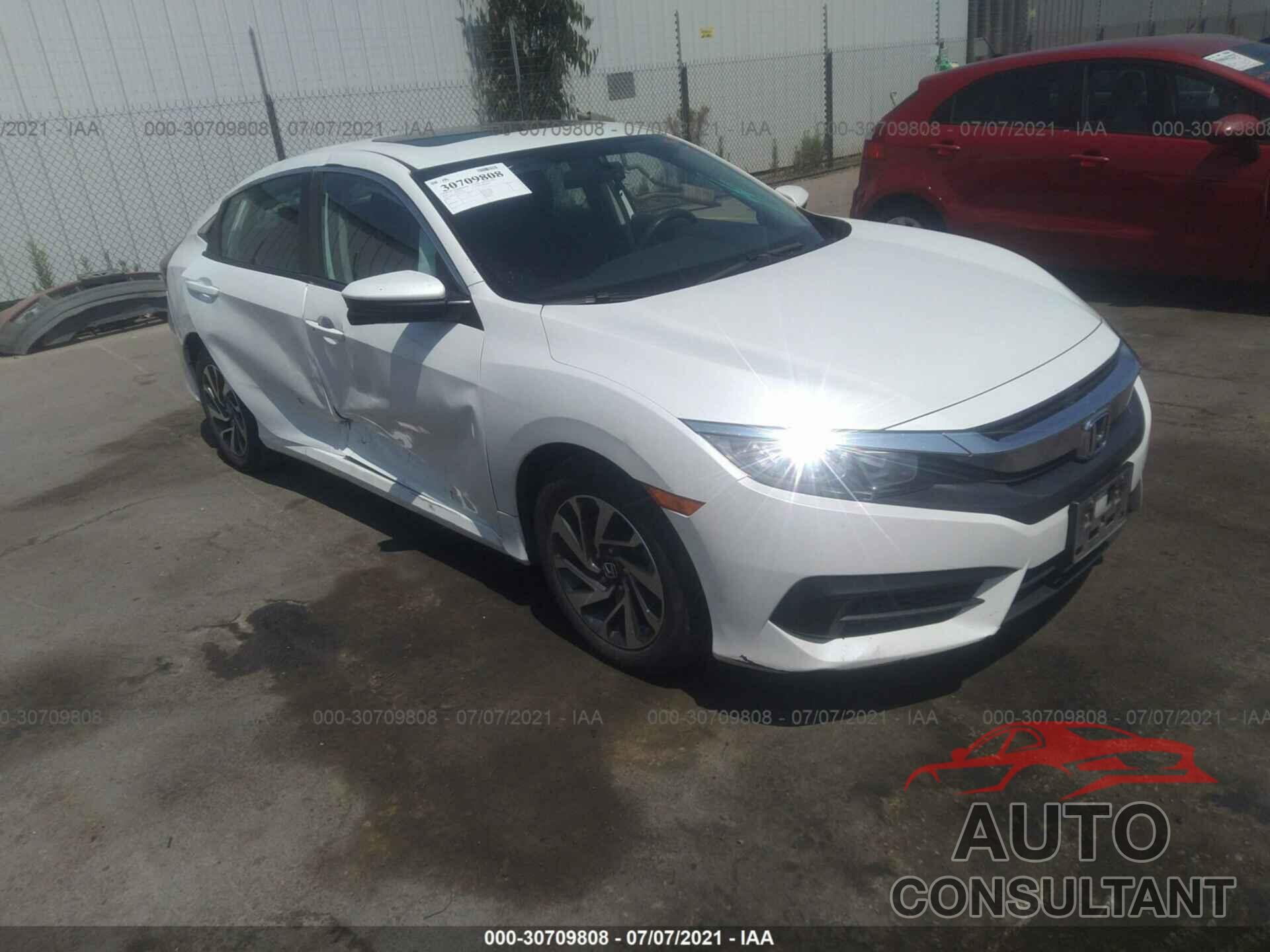 HONDA CIVIC SEDAN 2016 - 2HGFC2F76GH577270