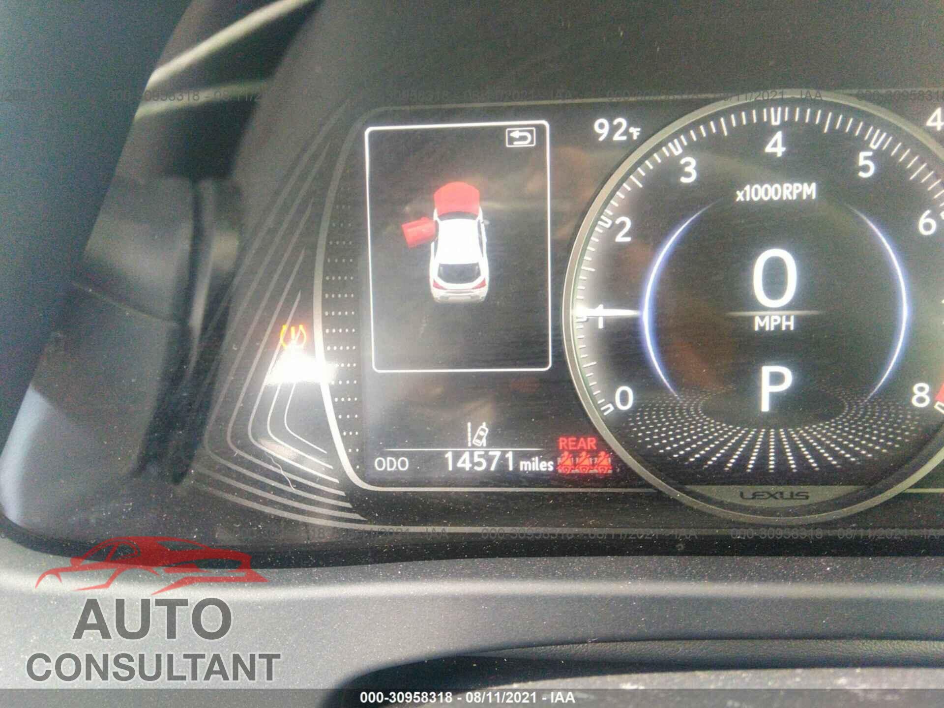 LEXUS UX 2019 - JTHY3JBH7K2014857