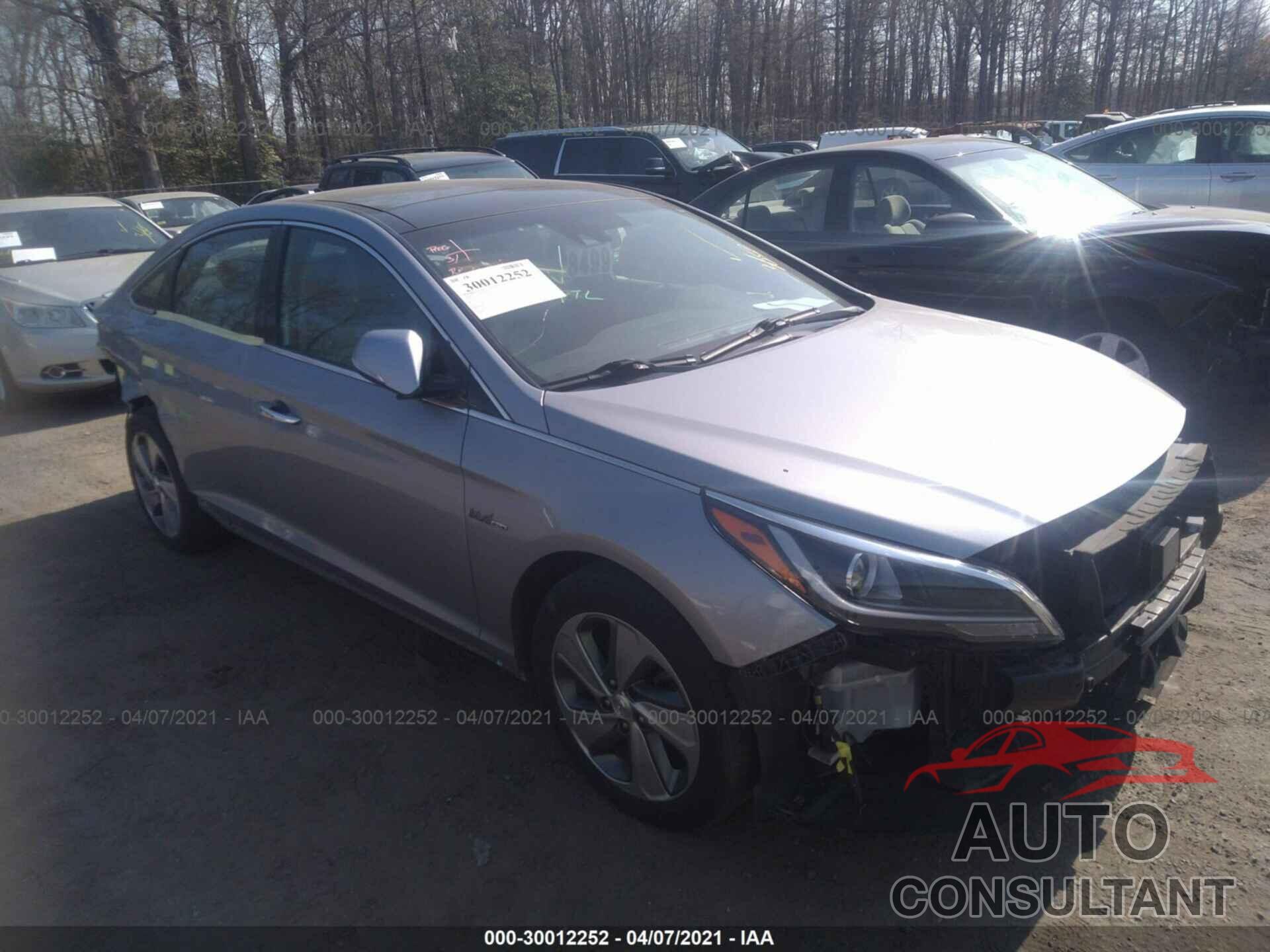 HYUNDAI SONATA HYBRID 2016 - KMHE34L15GA008801