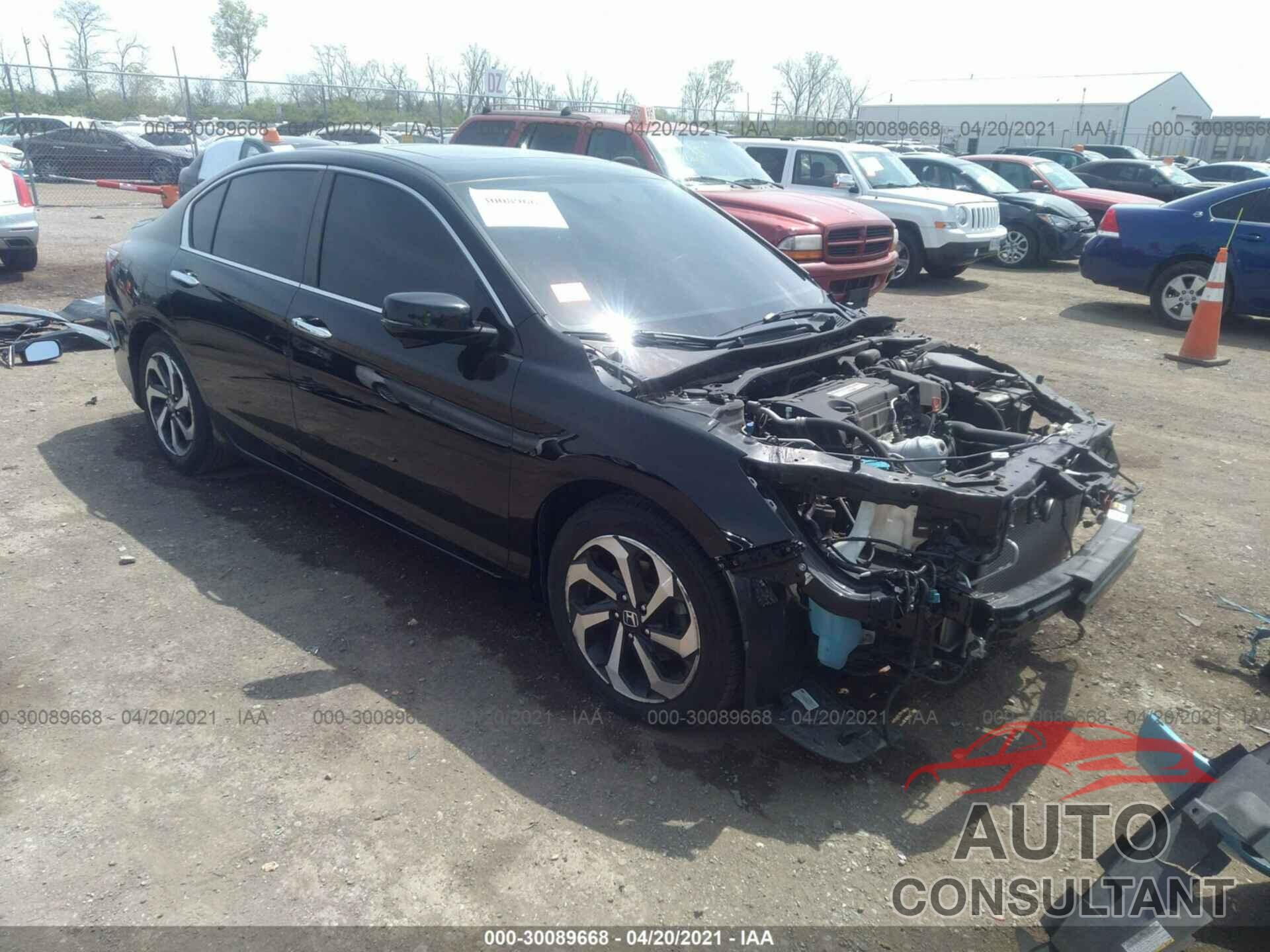 HONDA ACCORD SEDAN 2016 - 1HGCR2F89GA007644