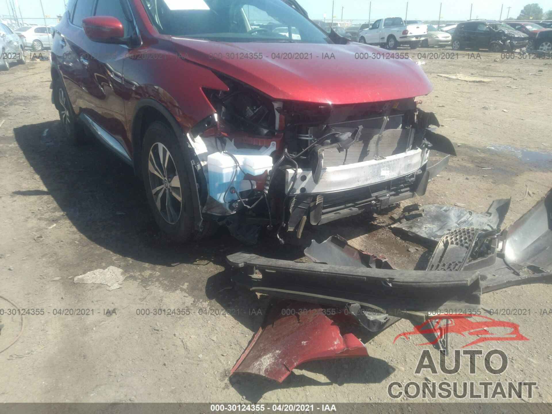 NISSAN MURANO 2019 - 5N1AZ2MJ3KN162442