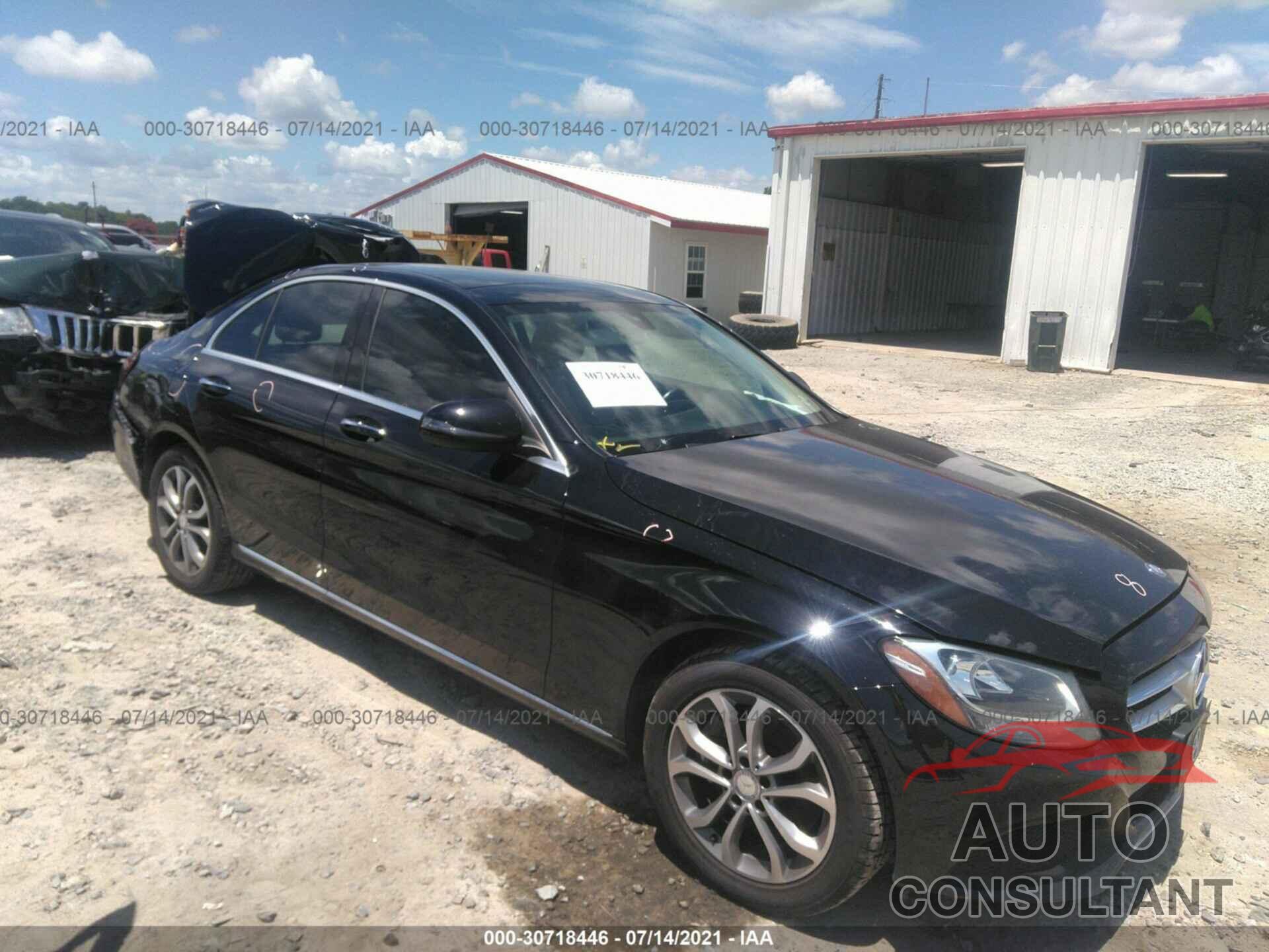 MERCEDES-BENZ C-CLASS 2017 - WDDWF4KB5HR217278