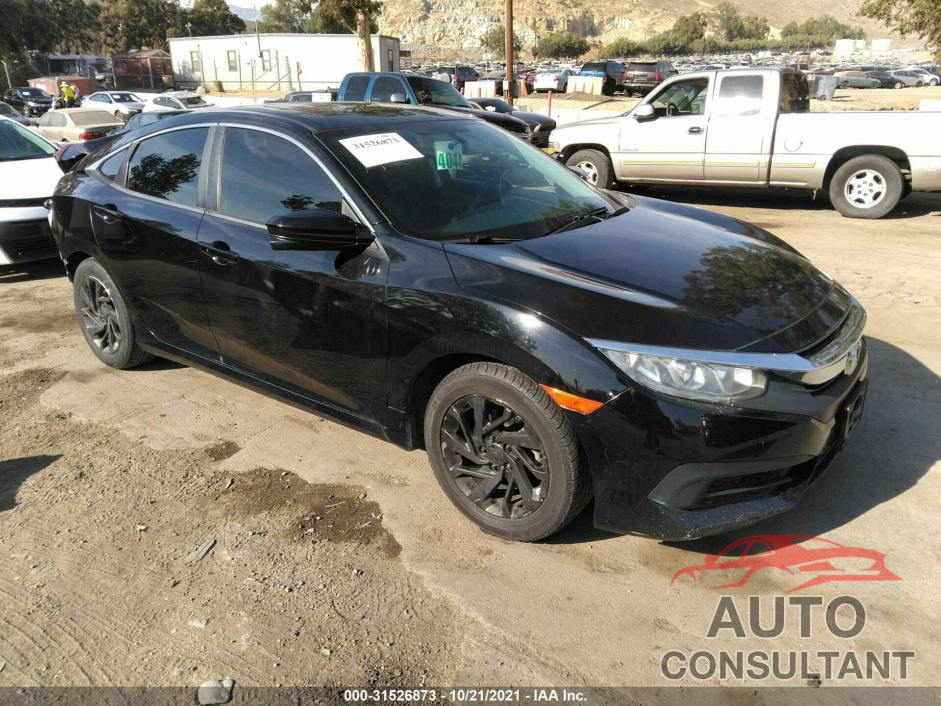 HONDA CIVIC SEDAN 2016 - 2HGFC2F74GH563786