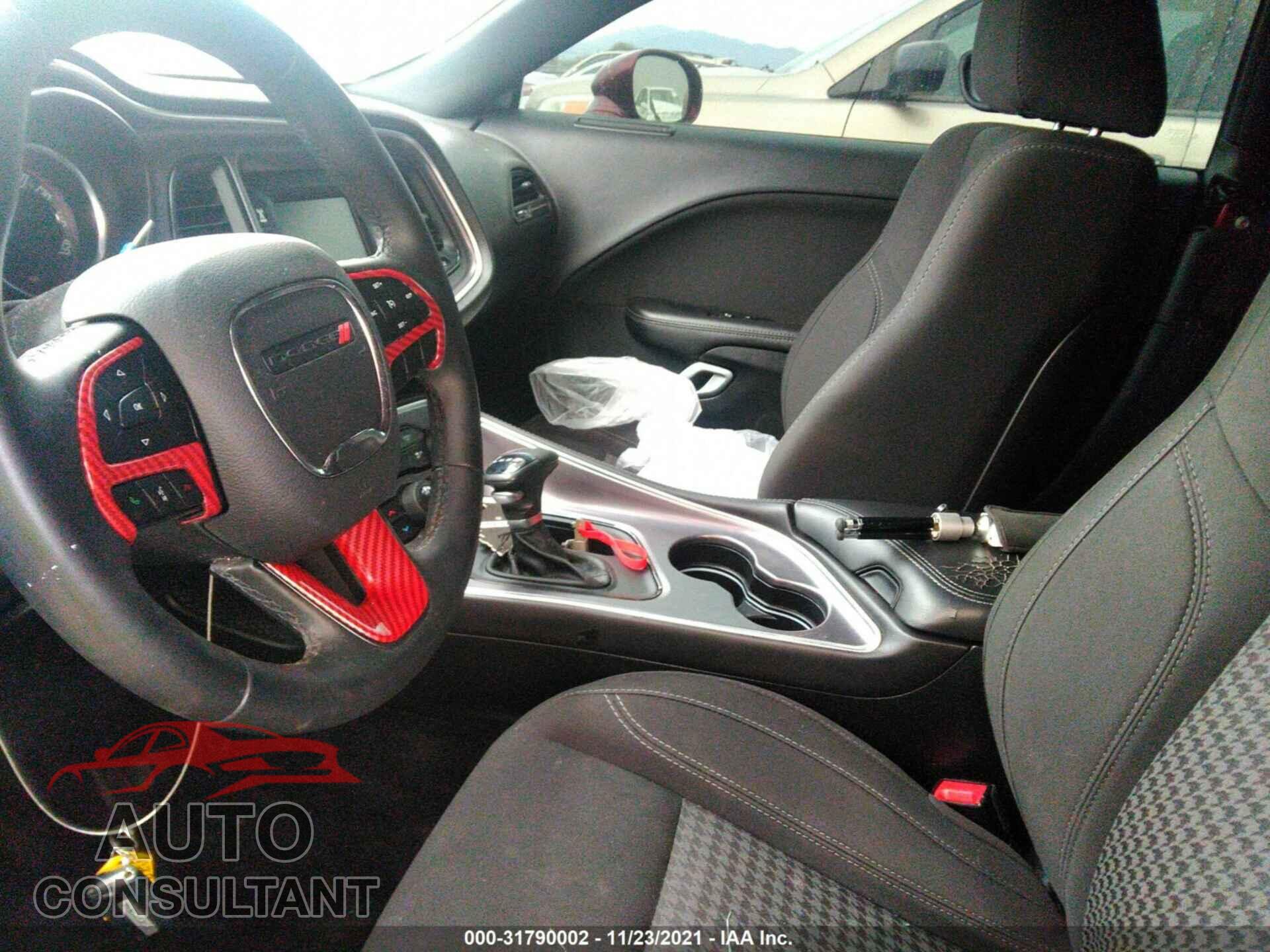 DODGE CHALLENGER 2017 - 2C3CDZAG8HH636355