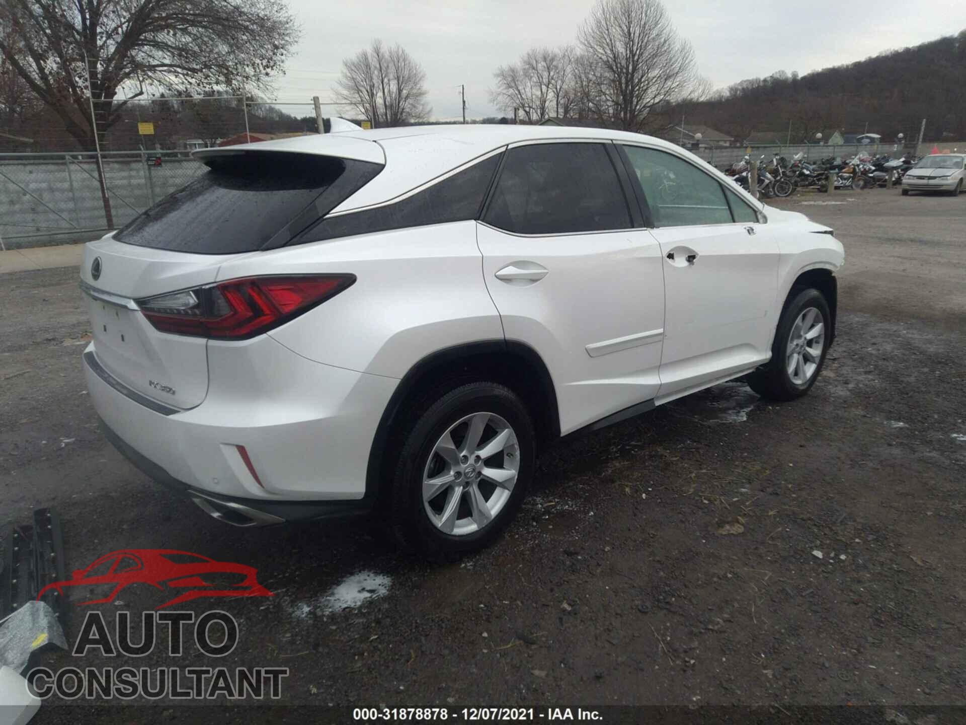 LEXUS RX 2017 - 2T2BZMCA3HC118230